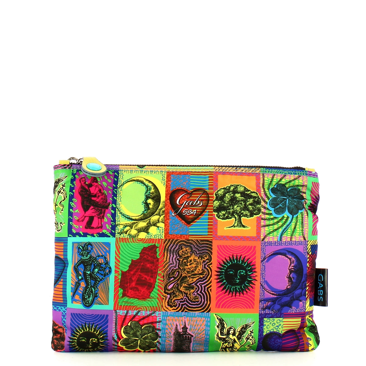 Gabs Beyonce M Vela Printed Trip Tarot Clutch Bag G000040T2X1719 - Perfect for Tarot Readings, Parties, and Evening Events
