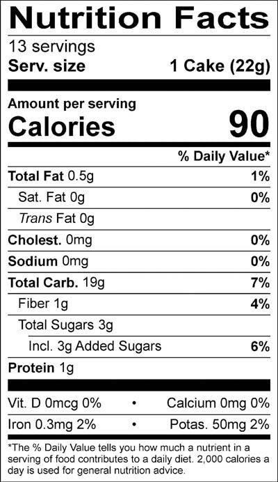 Lundberg Family Farms Organic Cinnamon Toast Rice Cakes - Gluten-Free Snack for Healthy Breakfast, Kids Lunch & On-the-Go Energy Boost