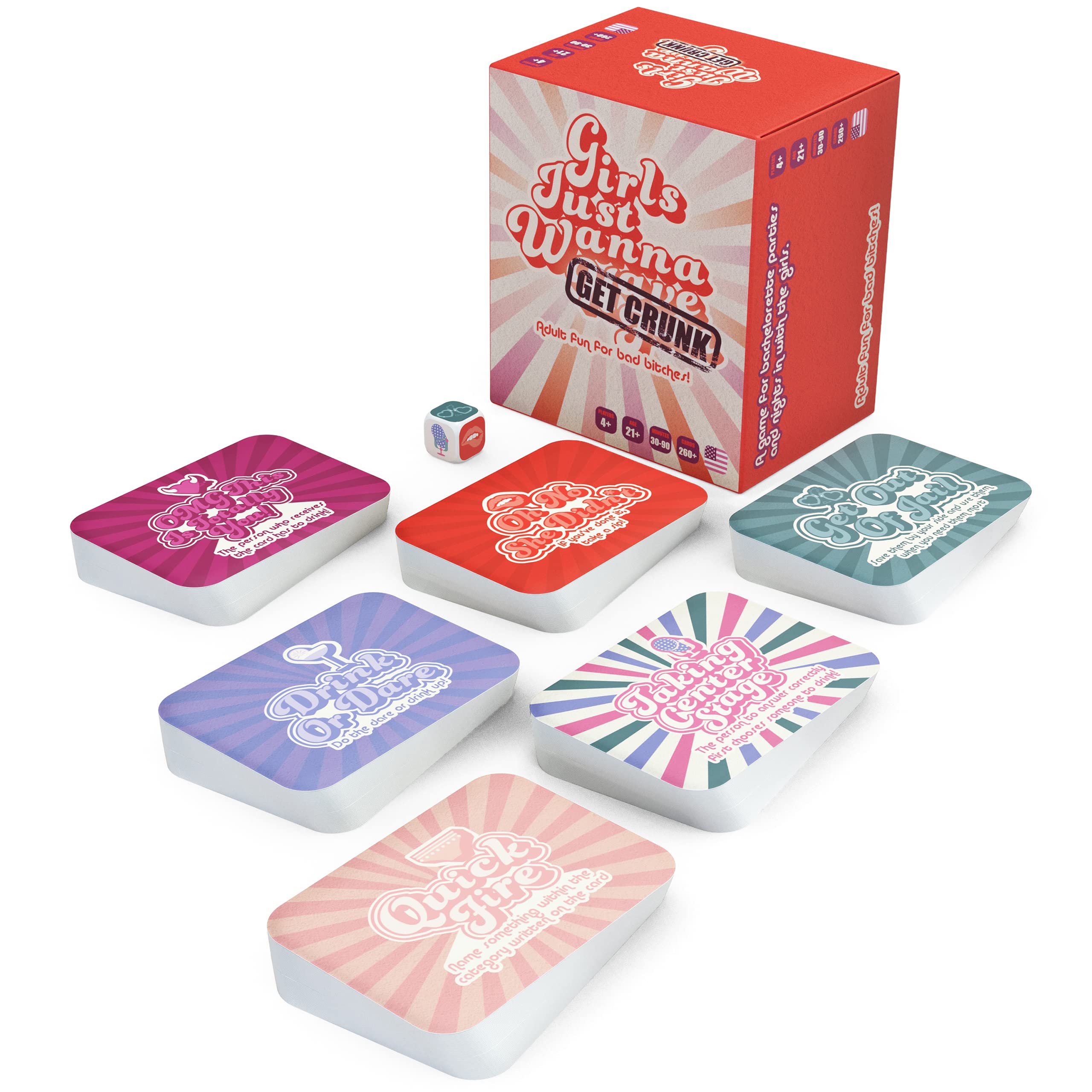 21+ Girls Night Card Game - Your Perfect Day - Fun Adult Party Game for Bachelorette Parties, Sorority Events, Birthdays & Beach Gatherings - Perfect for Girls Night Out, Slumber Parties & Girls Getaways