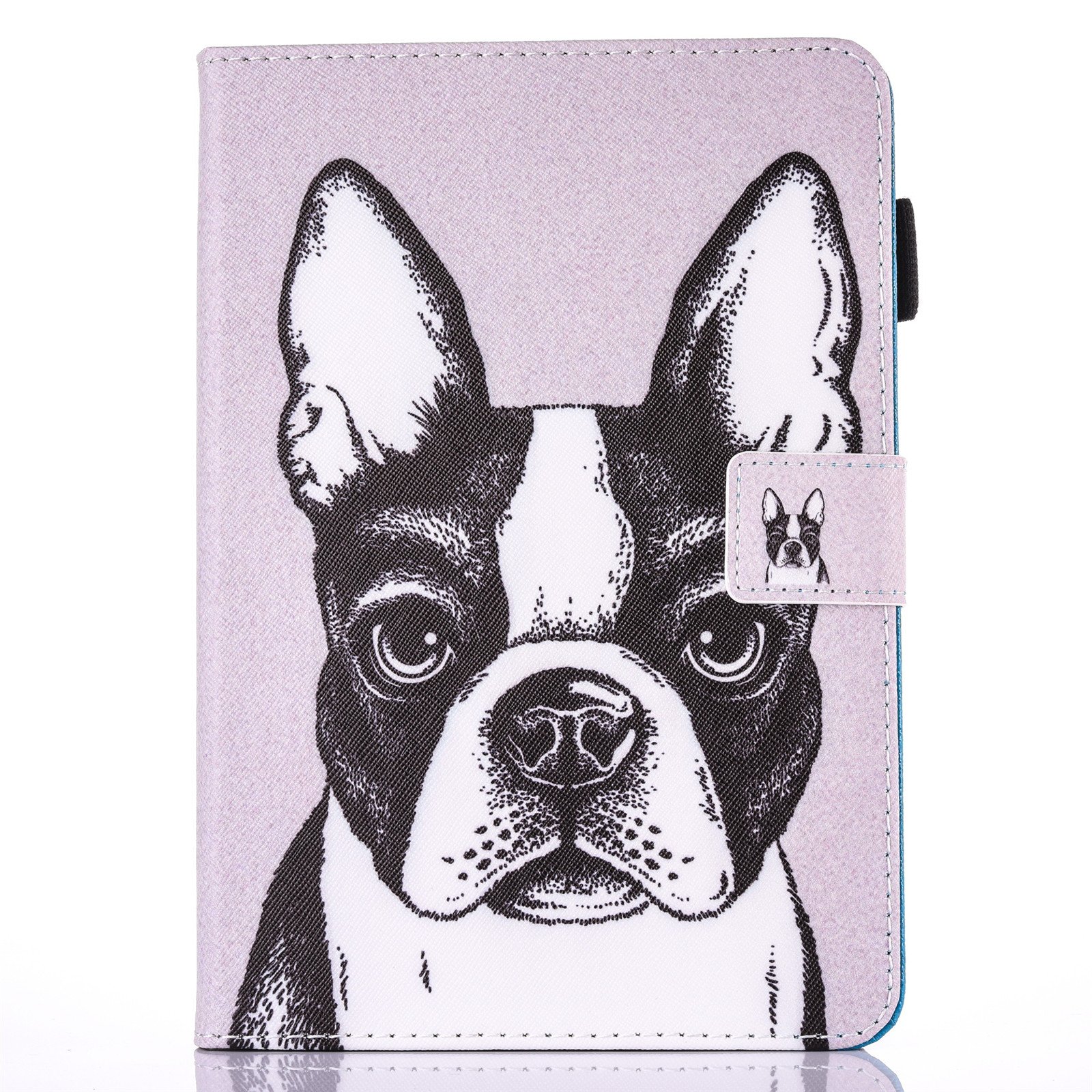 DTECK Premium PU Leather iPad Case - Auto Wake/Sleep Smart Cover with Multi-Angle Stand for iPad 9.7