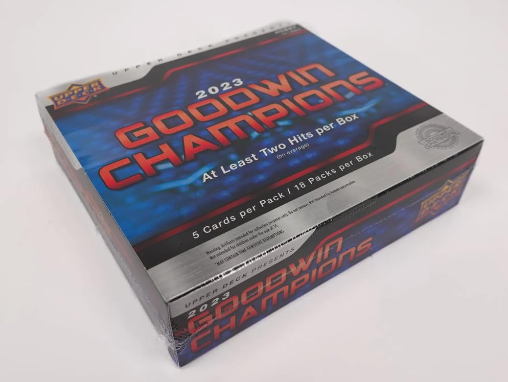 2023 Goodwin Champions Baseball Trading Cards Hobby Box - 18 Packs (5 Cards Each) | Collectible Sports Cards for Trading & Investment | Perfect for Card Collectors, Fantasy Sports Fans & Gift Giving