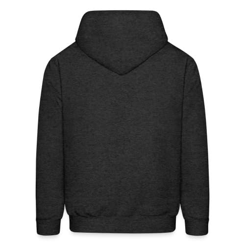 Spreadshirt Men's Video Gamer Hoodie - I Paused My Game To Be Here - Soft Cotton Pullover Sweatshirt for Gaming, Casual Wear & Lounge