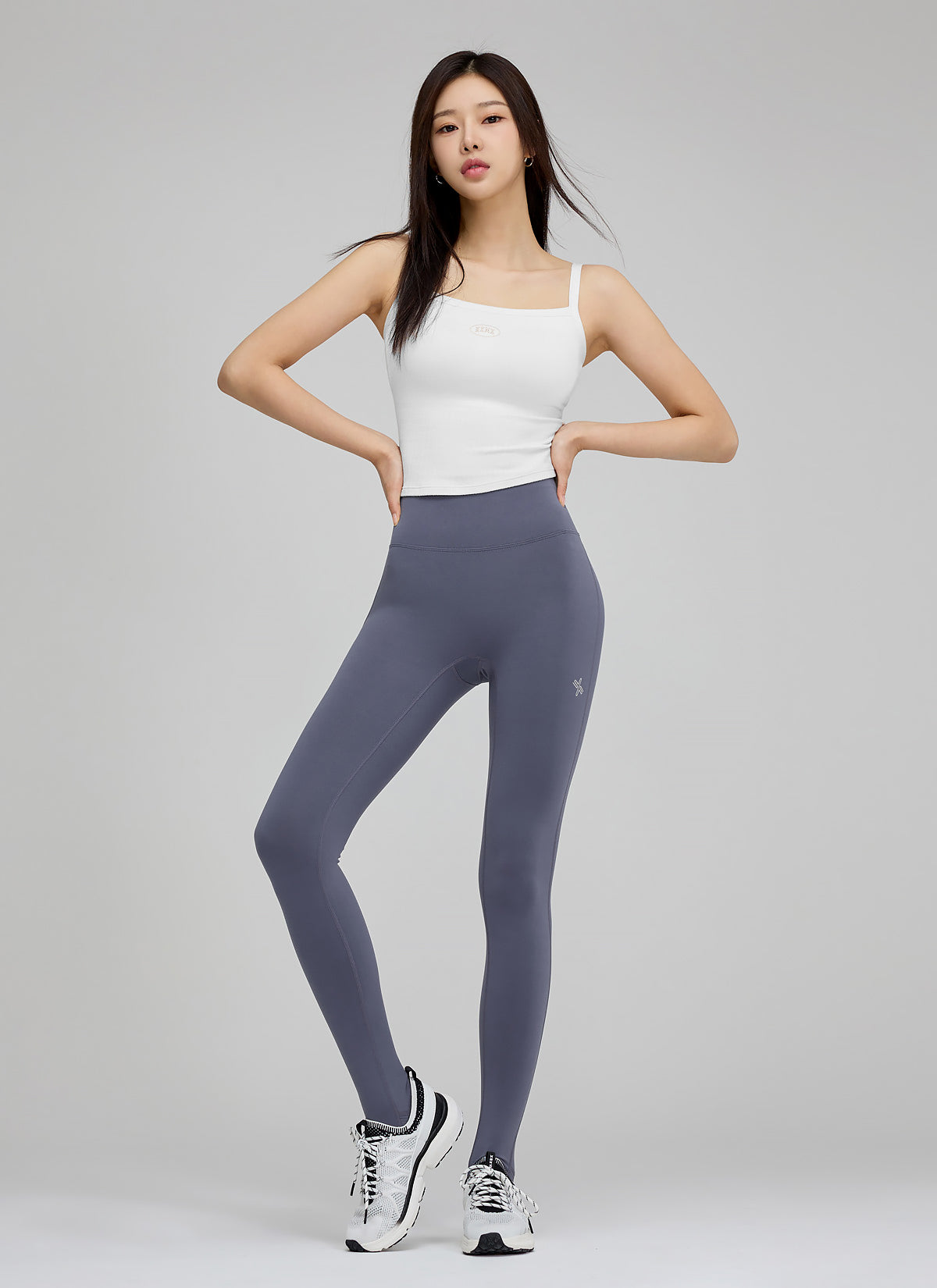 XELLA™ Intension Foot Cover Leggings for Women - Seamless Yoga Pants with Built-in Socks for Workout, Running & Lounge Wear