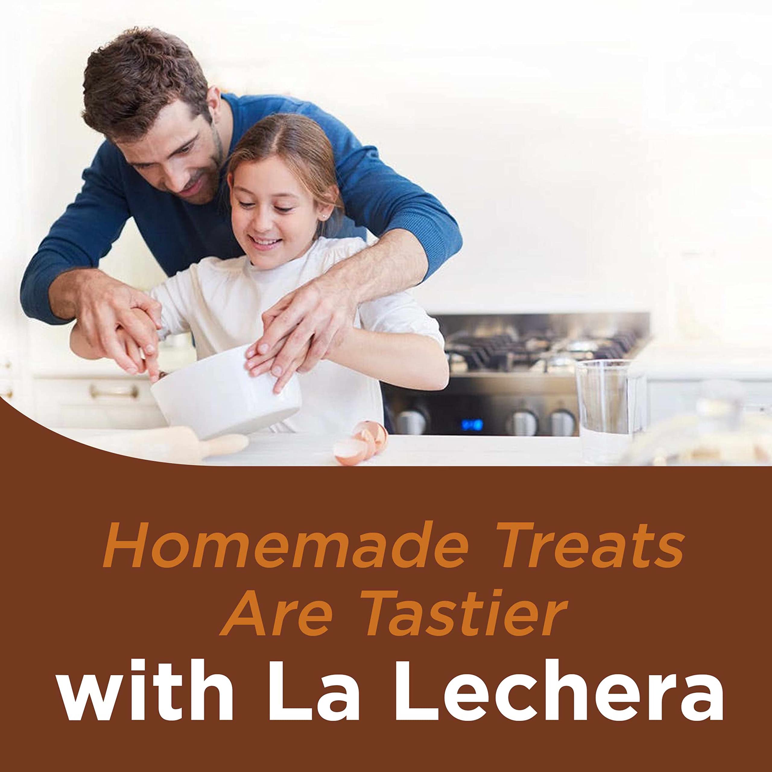 Nestlé La Lechera Dulce De Leche Caramel Sauce - Sweetened Condensed Milk Based, 11.5 oz Squeeze Bottle - Perfect for Desserts, Coffee, Pancakes & Baking