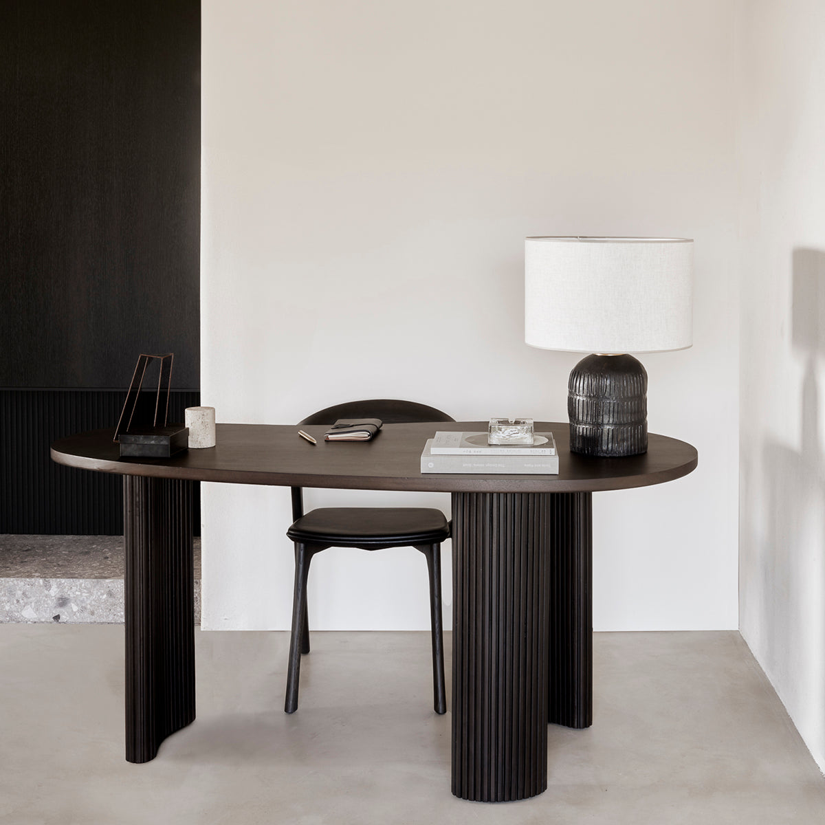 Modern Bok Dining Chair - Solid Wood Kitchen Chairs with Cushion - Comfortable & Stylish for Dining Room, Kitchen, or Breakfast Nook