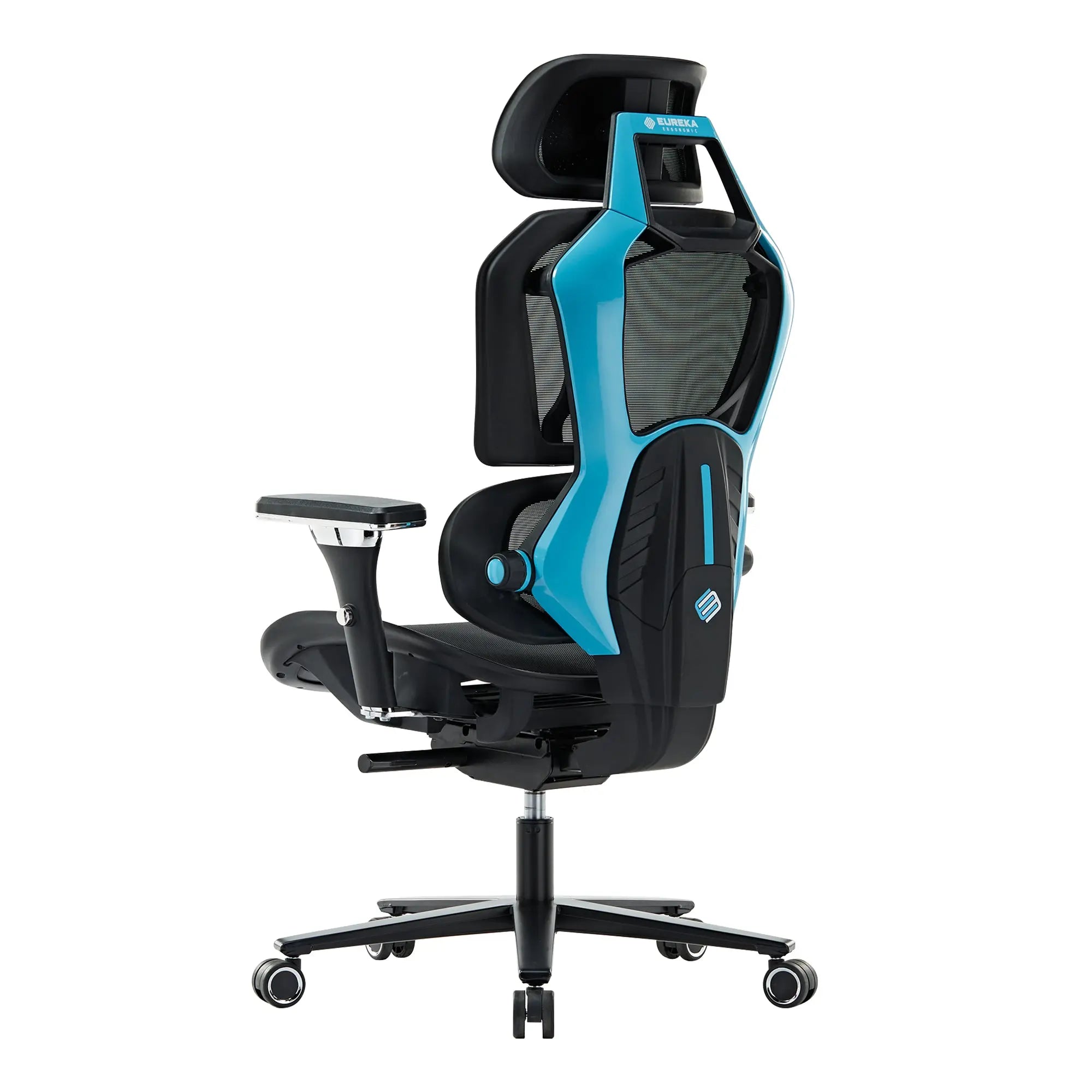 Typhon Hybrid Ergonomic Gaming Chair - Adjustable Lumbar Support & Headrest for PC, Office & Console Gaming - Comfortable Racing Style Chair for Long Hours of Work or Play