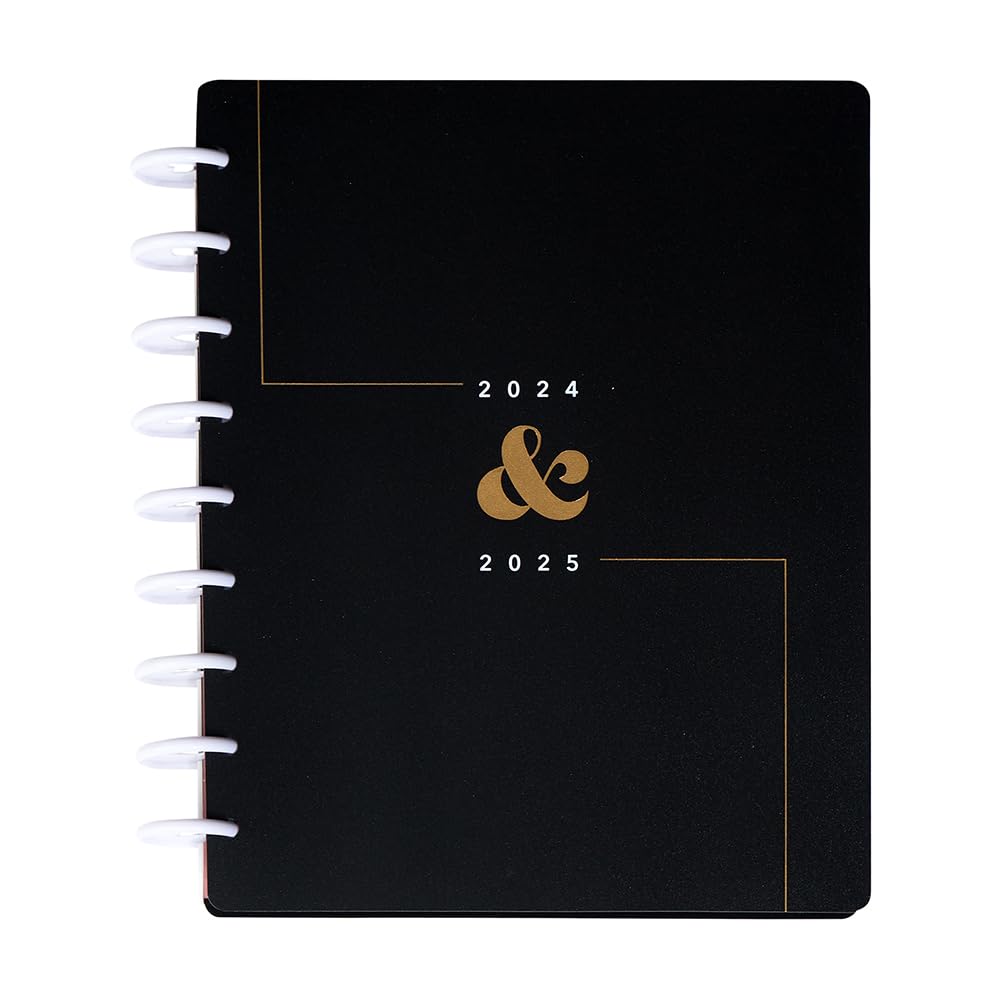 Happy Planner Disc-Bound 12-Month Academic Planner (July 2024–June 2025) - Classic Size 7