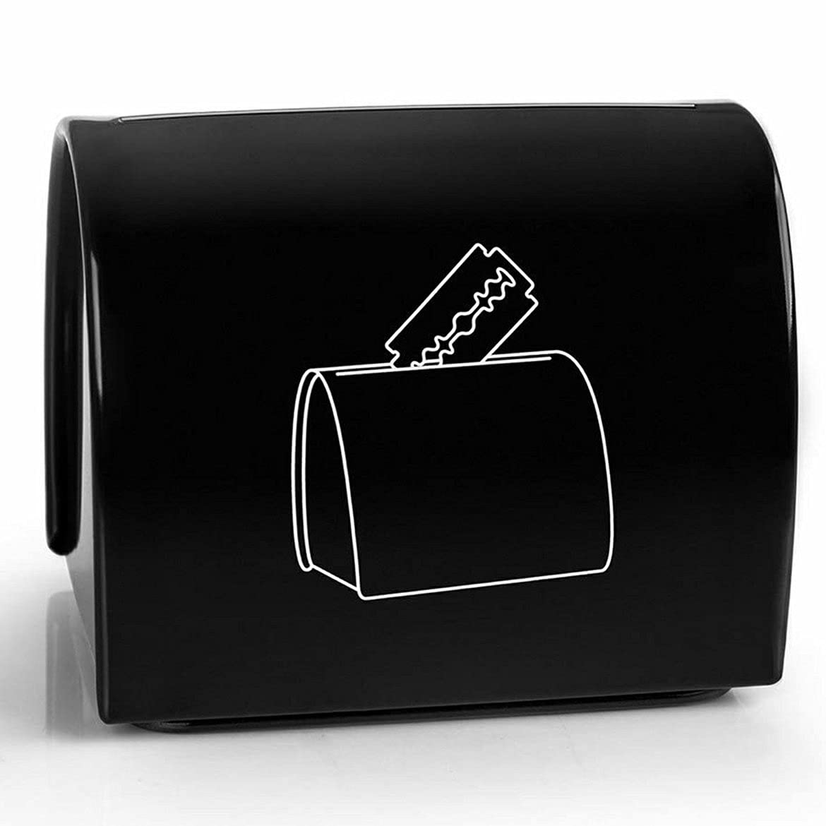 Xinsany Large Capacity Blade Recycling Box - Safe Razor Disposal Case with Sealing Design for Iron Blade Processing | Perfect for Salon, Barber Shop & Home Shaving Waste Management