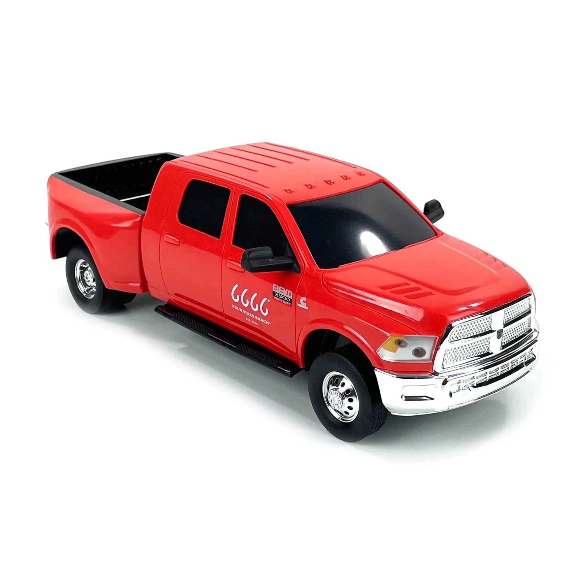 Four Sixes Ranch Ram 3500 Mega Cab Dually Truck - Heavy Duty Pickup for Towing & Ranching | Perfect for Farm Work, Construction & Off-Road Adventures
