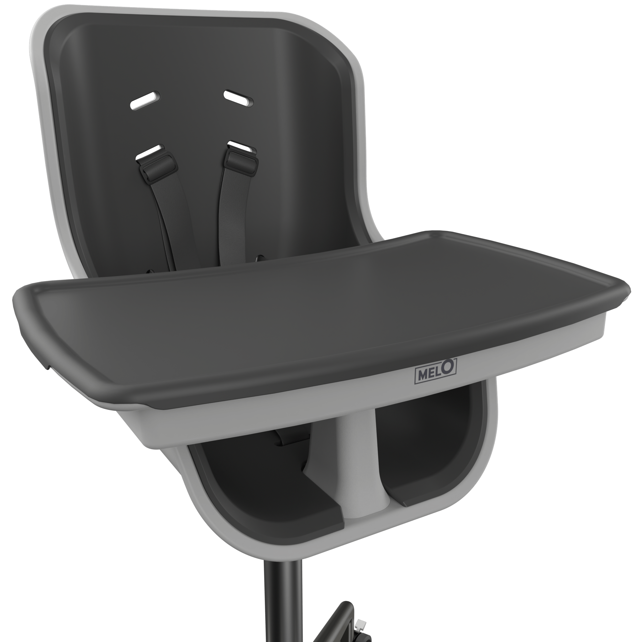 Melo Revel+ High Chair for Babies & Toddlers - Adjustable Height, Easy to Clean, Safe & Comfortable Baby Feeding Chair - Perfect for Dining, Snacking & Playtime at Home