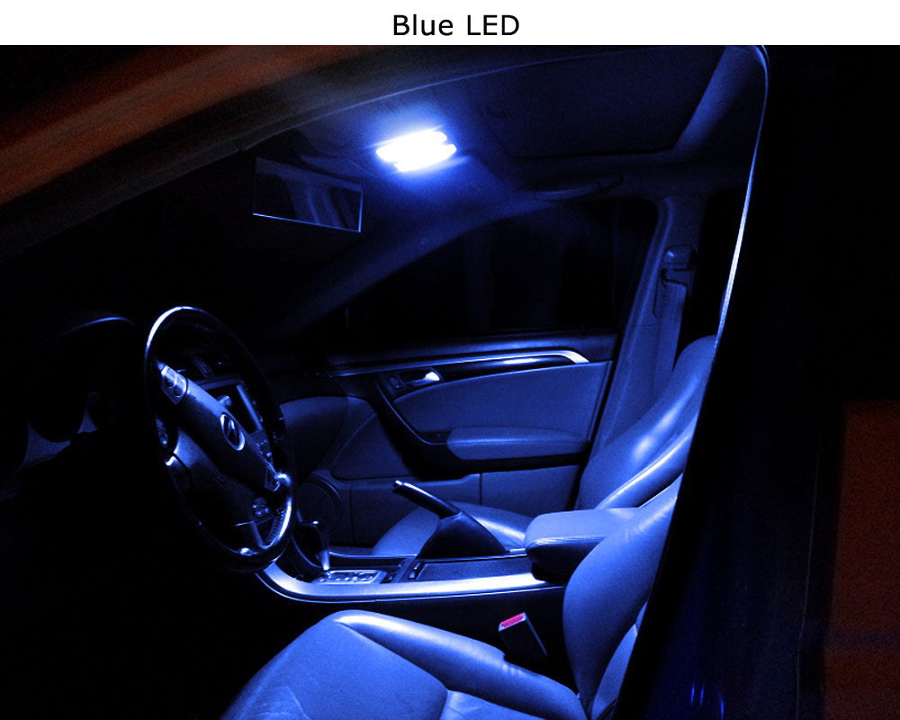 Color Changing LED Interior Lights for Car Trunk & Cargo Area - Blue to White Auto Lighting for Nighttime Visibility & Ambiance