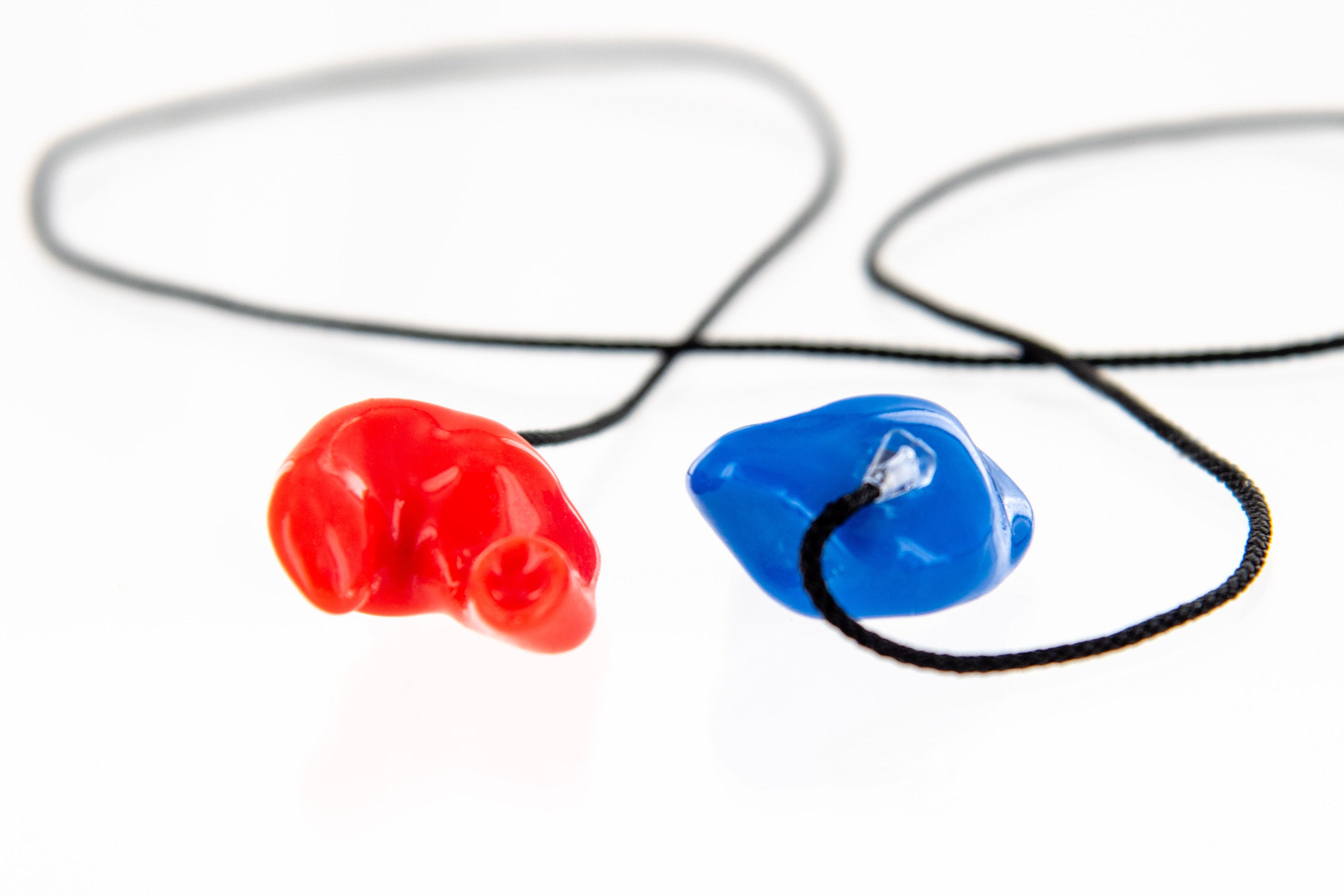 Noise Cancelling Earplugs with Cord - Custom Fit for Sleeping, Swimming & Concerts - 1 Pair (Premium Comfort & Secure Fit)