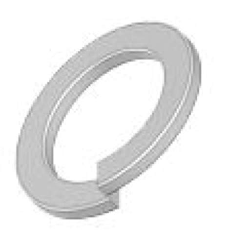 Metric M6 Split-Lock Washers - 100 Pack | Zinc Plated Lock Washers for Bolts & Nuts | Secure Fastening for Automotive, Machinery & DIY Projects
