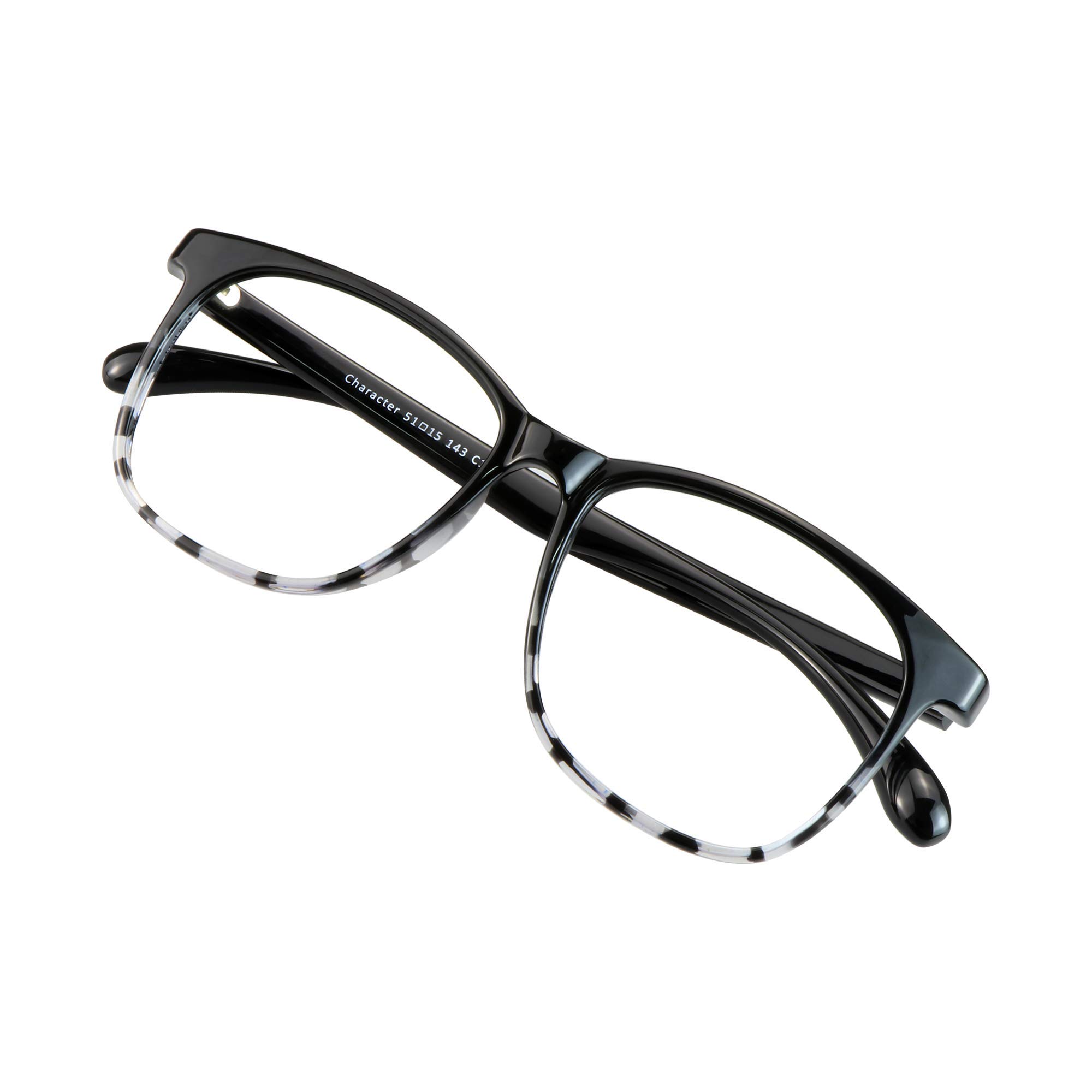 VisionGlobal Blue Light Blocking Glasses for Women & Men - Anti Glare Computer Glasses with Stylish Oval Frame for Screen Time, Gaming & Reading - Reduce Eye Strain from Digital Devices