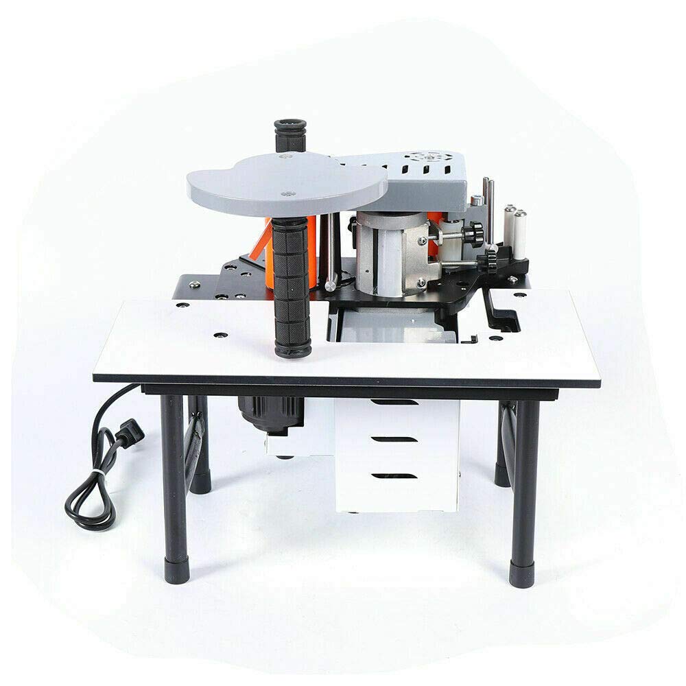 CNCEST Portable Edge Banding Machine for Woodworking - Double Side Gluing Edge Bander 110V US Plug | Perfect for DIY Furniture, Cabinets & Home Improvement Projects
