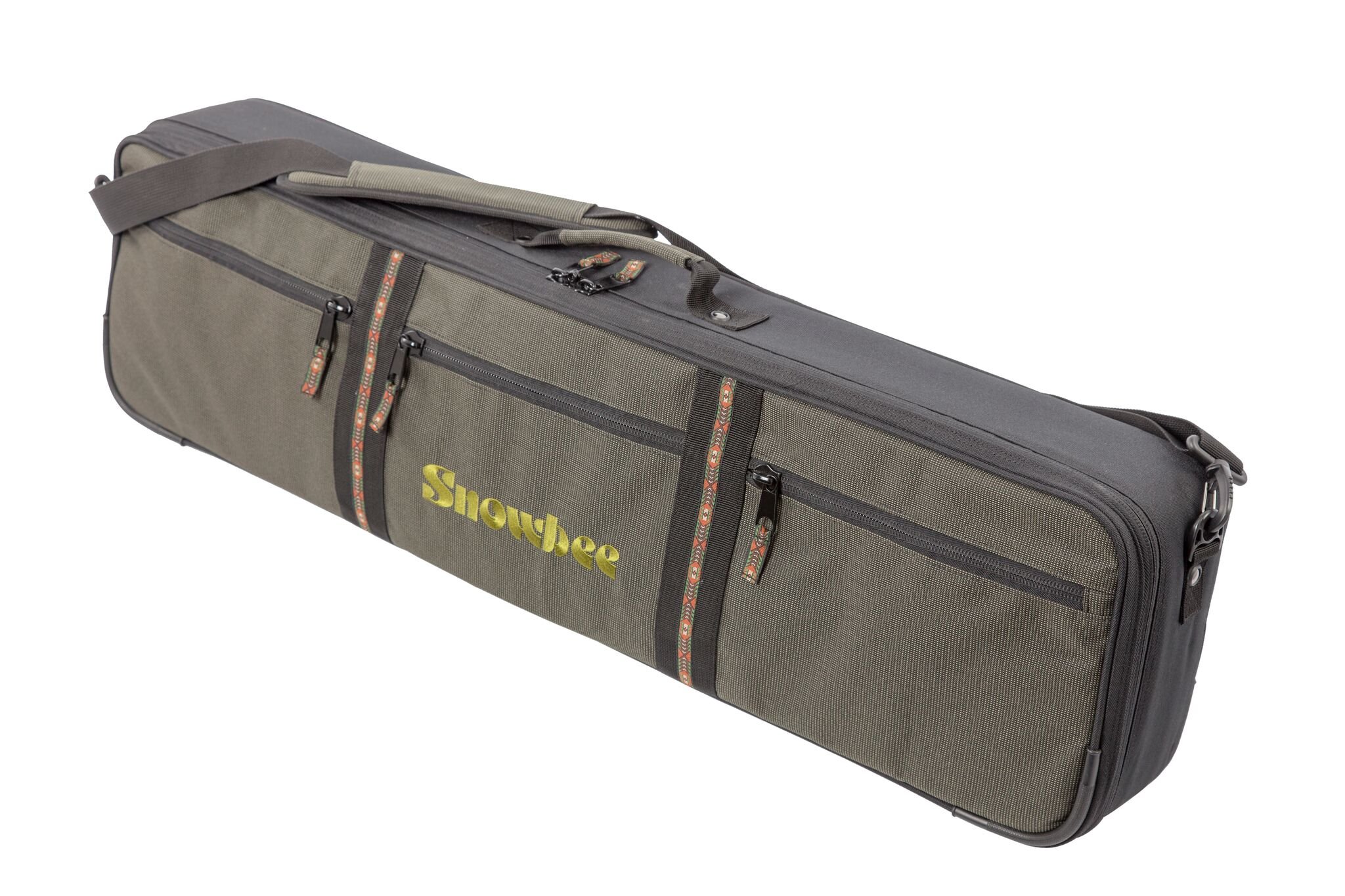 Durable Reinforced Travel Storage Case - Green/Black, One Size - Perfect for Airplane Carry-On, Camping Gear & Outdoor Equipment Organization