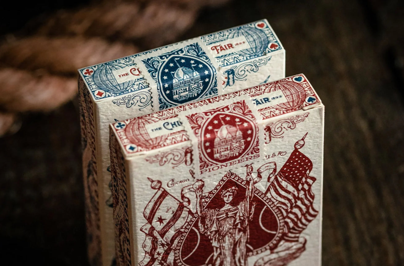 Pioneers Playing Cards - Premium Quality Poker Cards for Adults & Kids - Perfect for Poker Nights, Magic Tricks & Family Game Nights