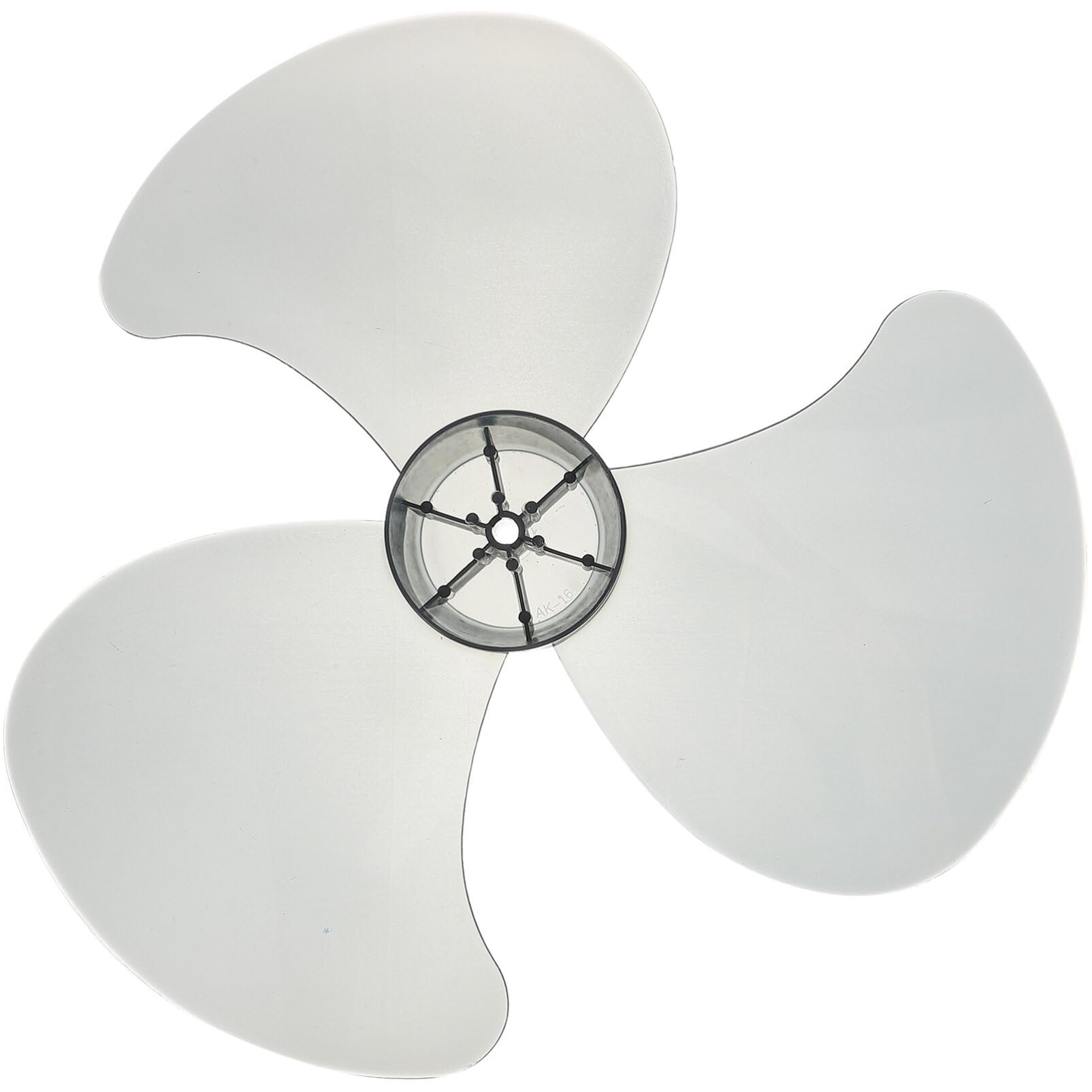 DOITOOL 16 Inch Universal Plastic 3-Blade Fan Replacement Set with Nut Cover - Compatible with Table, Standing & Pedestal Fans - Perfect for Home, Office & Outdoor Cooling