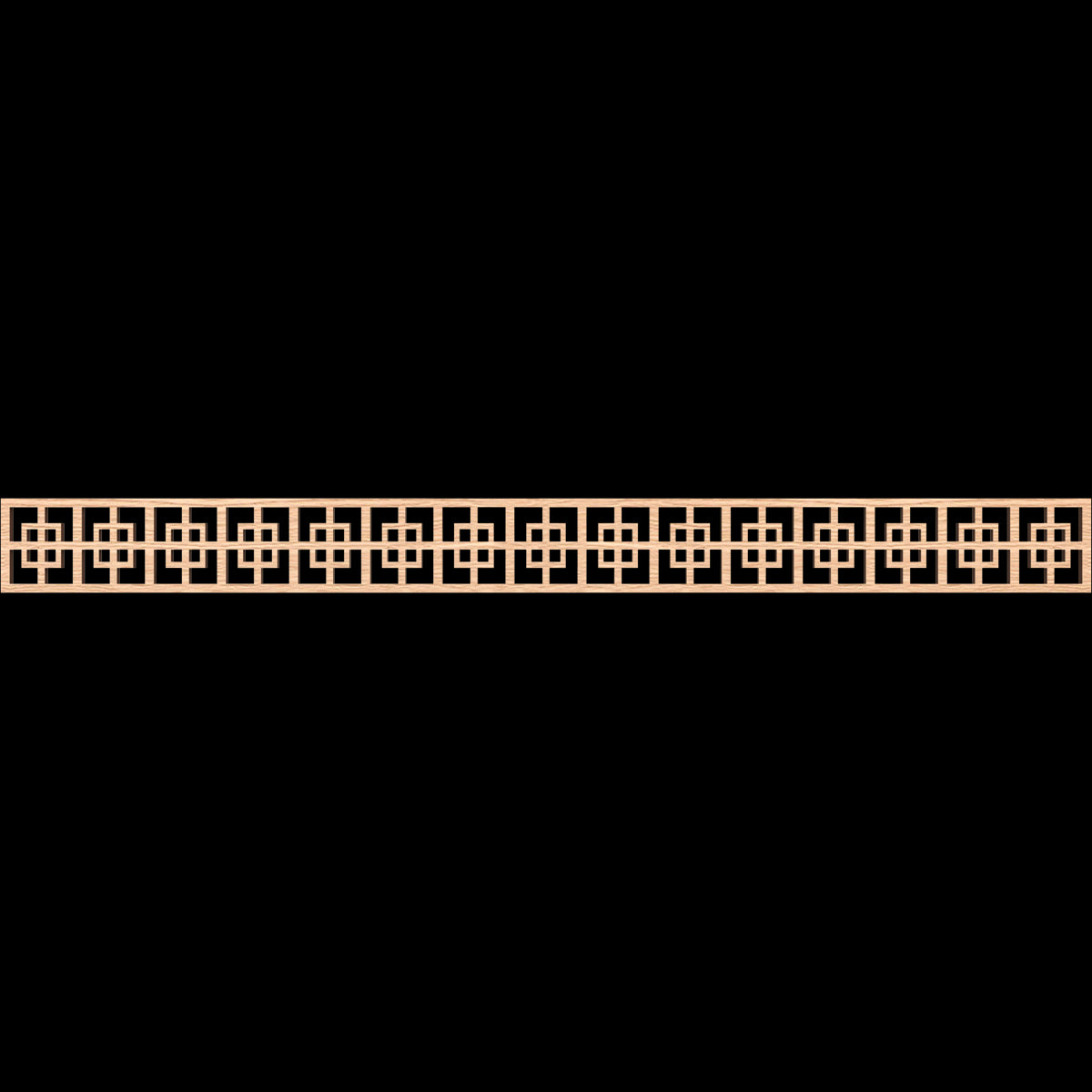 Cambridge Fretwork Moulding - Decorative Wood Trim for Home & Furniture DIY Projects | Perfect for Crown Molding, Wall Paneling & Cabinet Accents