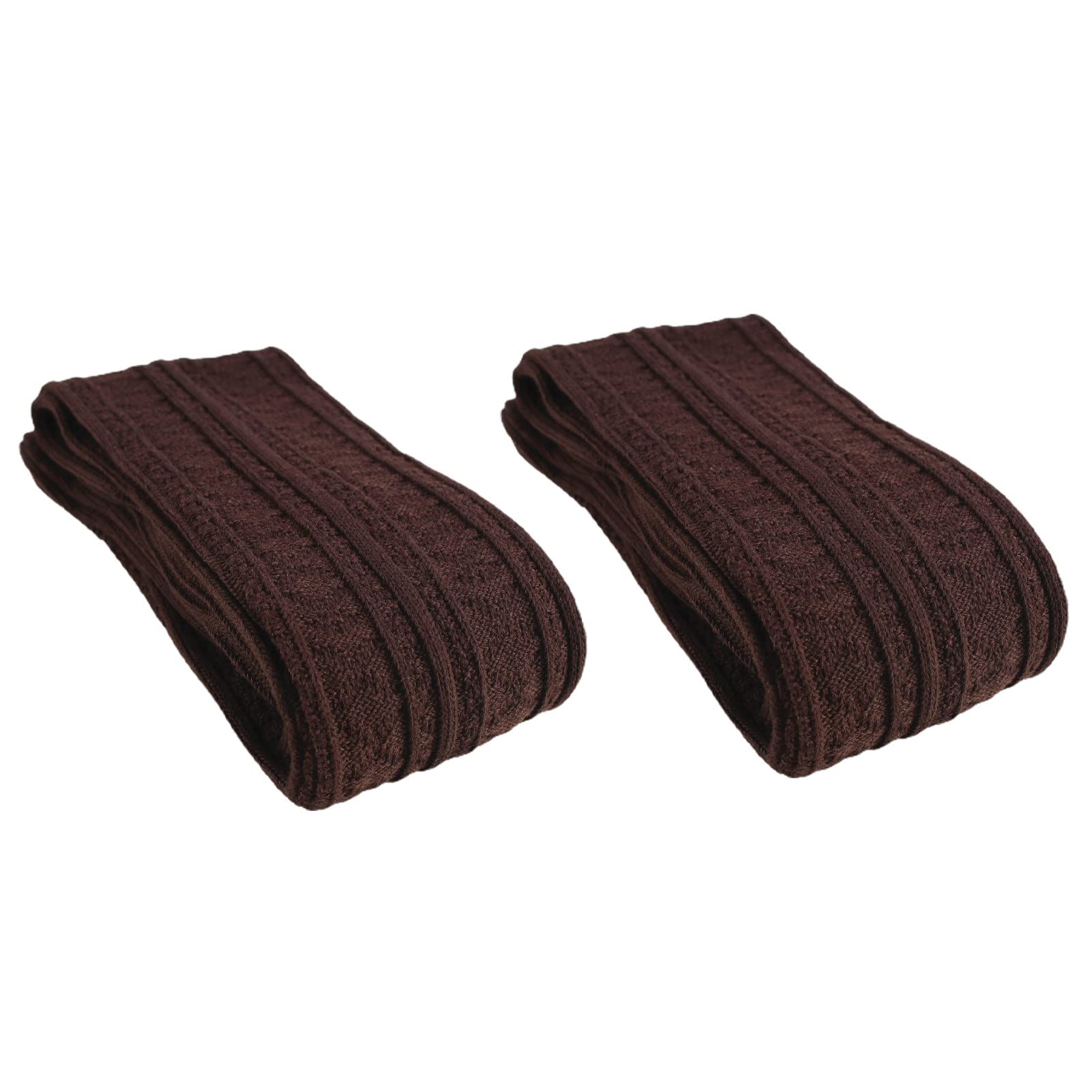 1 Pair Women's Solid Color Warm Long Socks - Japanese Style Autumn Winter Thermal Socks for Students - Perfect for School, Work & Casual Wear