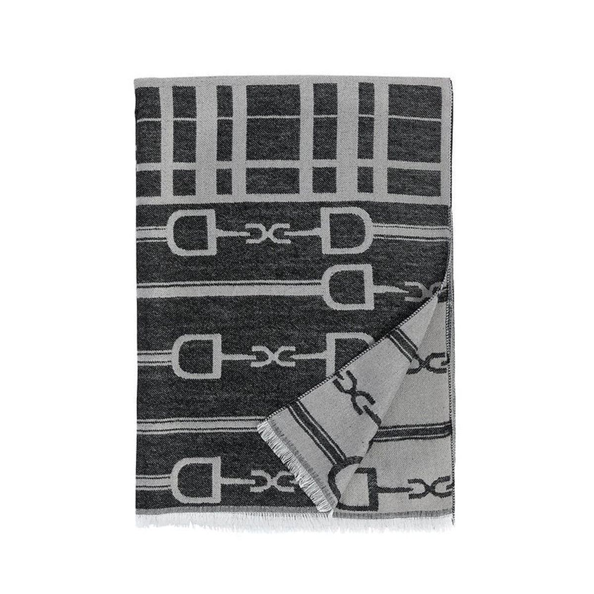 Premium Acrylic Cashmere Blend Plaid Scarf & Shawl - Soft Winter Wrap for Women & Men - Perfect for Office, Travel and Outdoor Activities