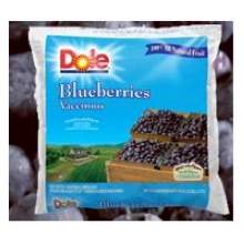 Dole Whole Individual Quick Frozen Blueberries, 5 Pound (2-Pack) – Premium Frozen Fruit for Smoothies, Baking & Healthy Snacks