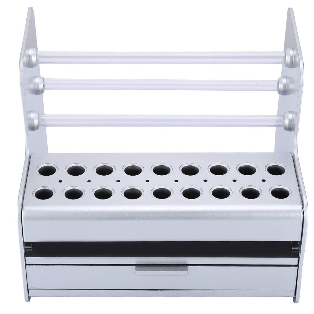 Professional Screwdriver Tweezer Tool Storage Organizer - Mobile Phone Repair Accessories Box with Small Holes & Drawer - Perfect for DIY Projects, Electronics Repair, and Hand Tool Organization in Workshop or Garage