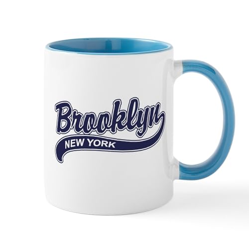 White/Blue Inside - Brooklyn Mug