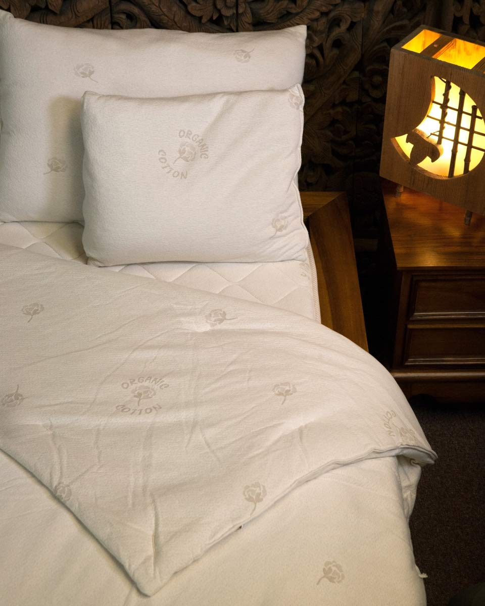Heavy Weight Twin XL Wool Comforter - Extra Warm Winter Bedding for Cold Nights - Perfect for College Dorms, Guest Rooms & Cozy Cabin Retreats