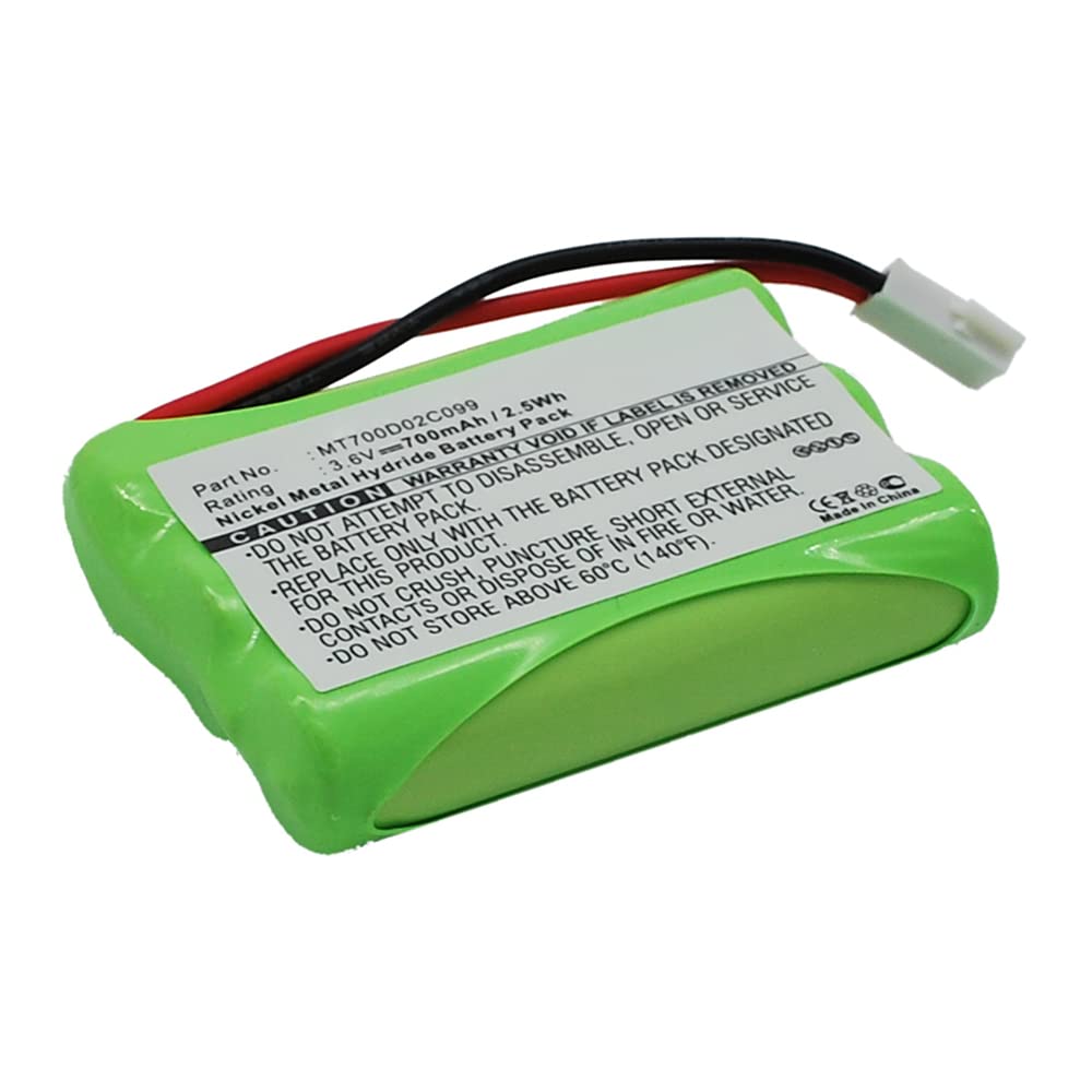 Synergy Digital Baby Monitor Battery for Philips SBC-SC369 - 700mAh Ni-MH Replacement (Perfect for Night Monitoring)