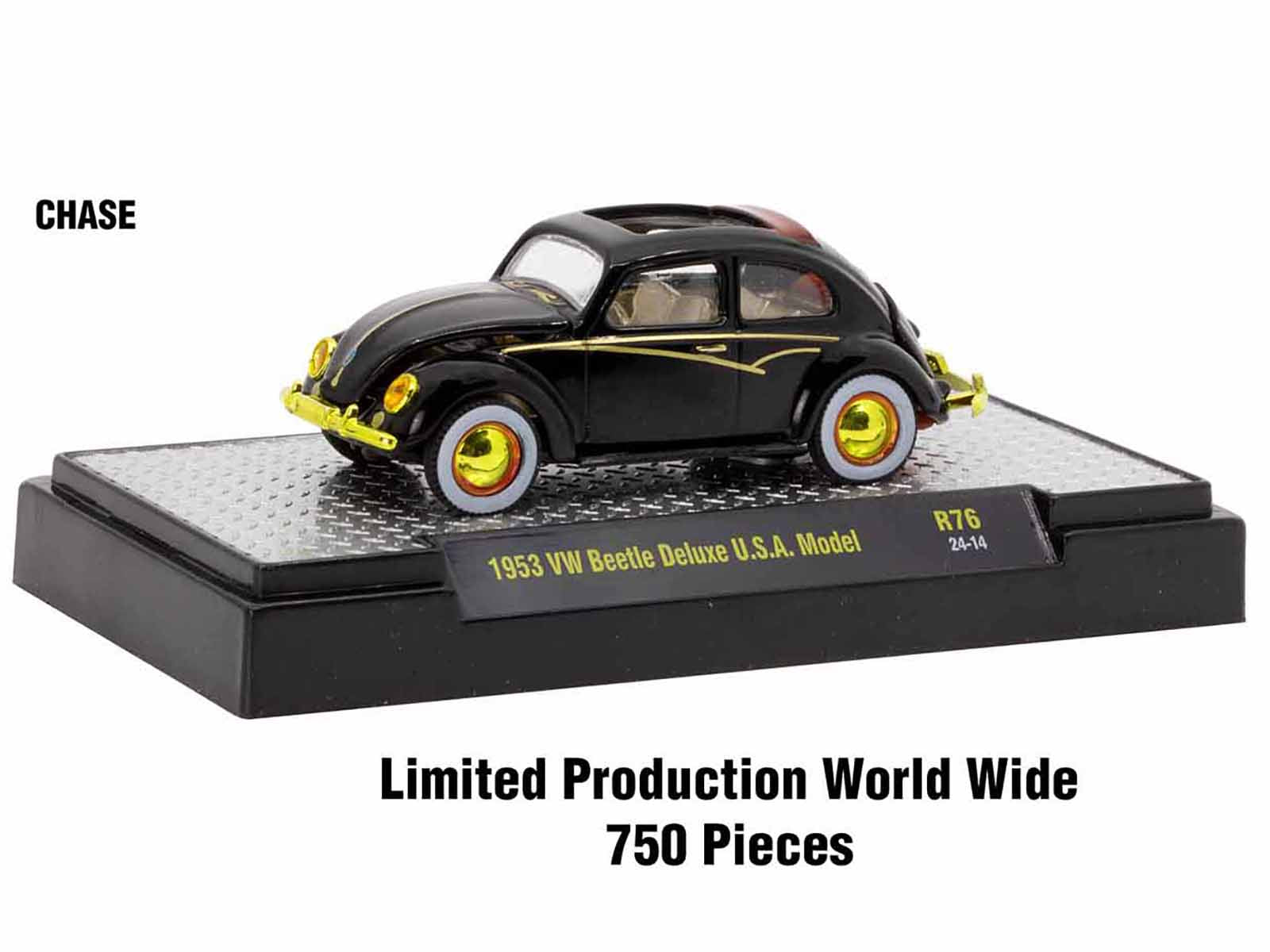 M2 Machines 1/64 Scale Diecast Model Cars - Limited Edition Release 76, Set of 6 Collectible Vehicles in Display Cases | Perfect for Car Enthusiasts, Gift Giving, and Showcase Display