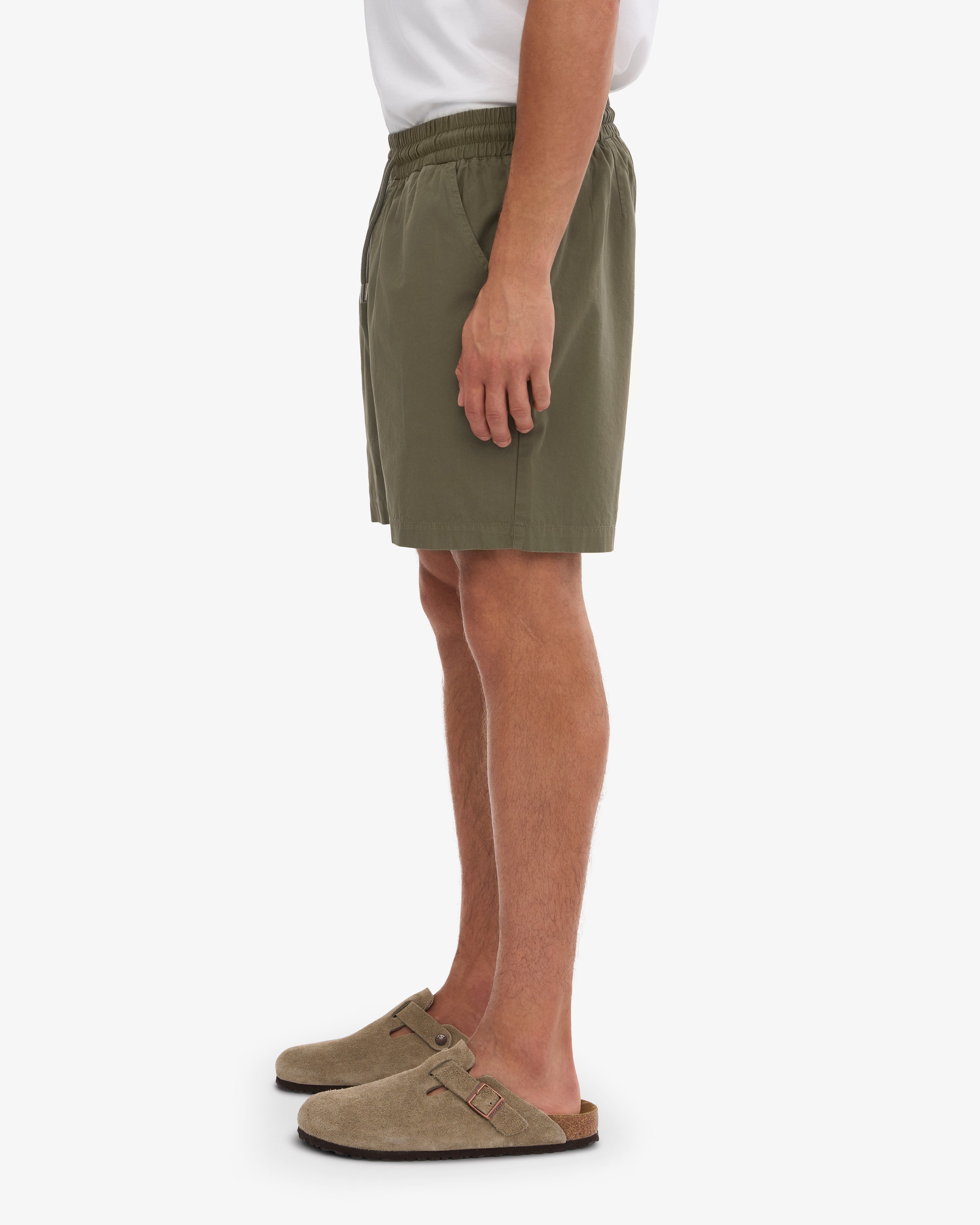 Organic Twill Shorts for Women - Comfortable & Eco-Friendly Kelly Green Casual Shorts | Perfect for Summer, Travel & Outdoor Activities