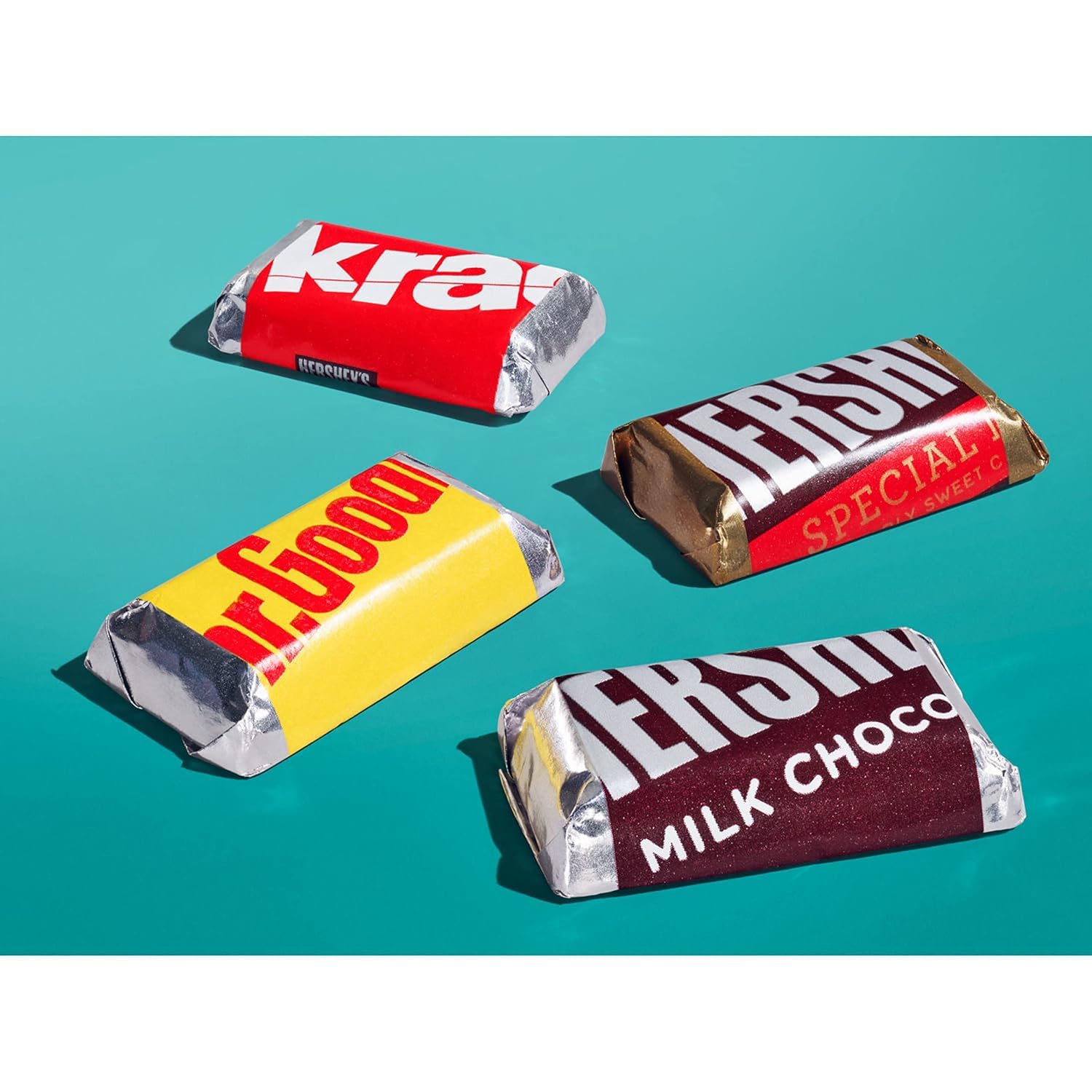 Hershey Assorted Chocolate Miniatures - 35 Piece Variety Pack with Milk Chocolate, Special Dark, Krackel & Mr. Goodbar | Bulk Candy for Parties, Office Snacks & Gift Baskets