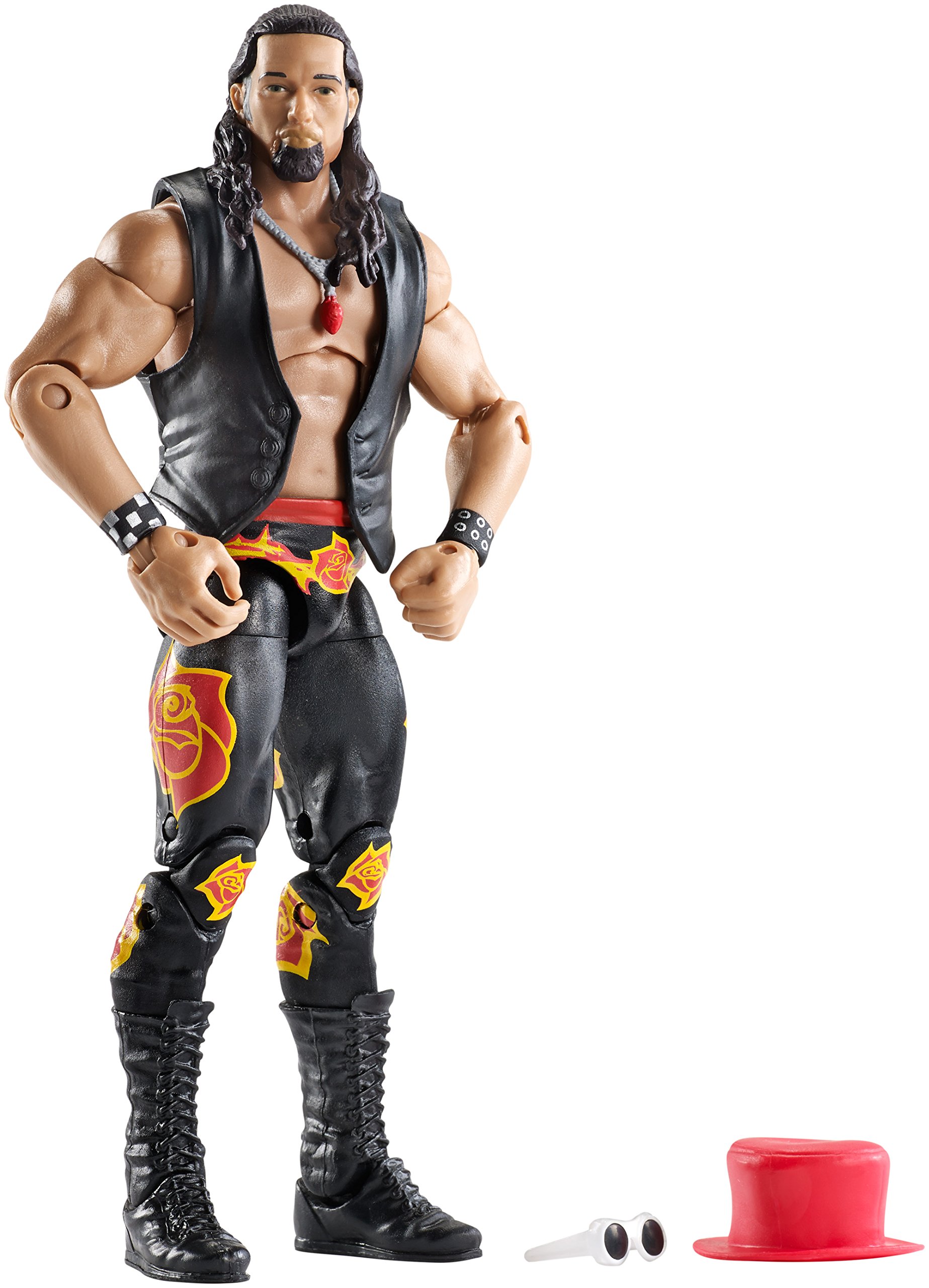WWE Elite Collection Series #38 - Adam Rose Action Figure | Authentic Wrestling Collectible for Fans & Display | Perfect for Gifts, Play, and Home Decor