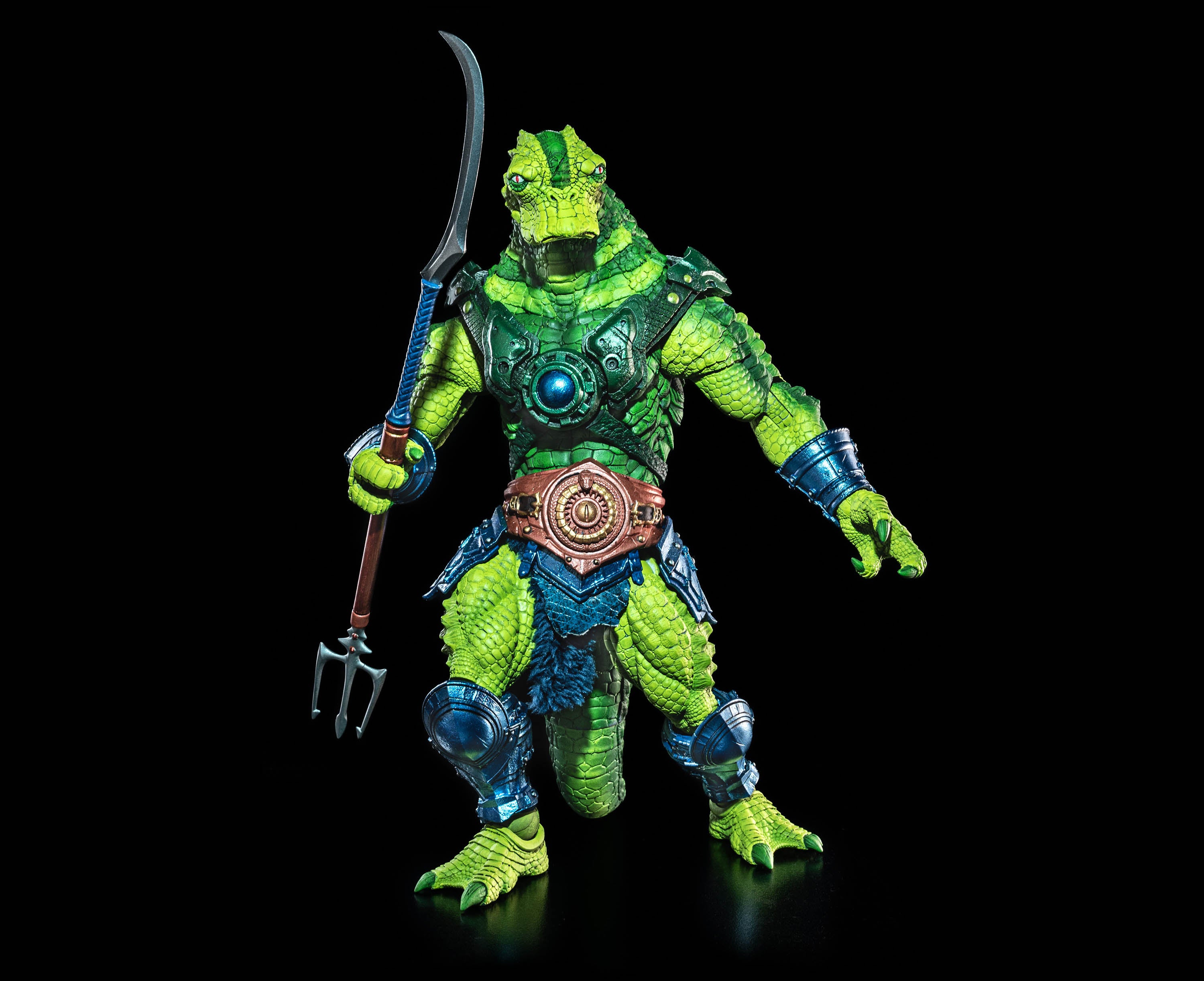 Four Horsemen Studio Mythic Legions 1/12 Scale 6-Inch Action Figure - Cosmic Legions Outpost Zaxxius Sskur'ge Collectible Toy for Display & Role-Playing Games