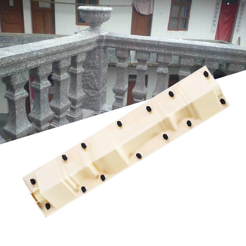 Roman Style Concrete Column Molds for Plaster Cement Casting - DIY Railing & Balustrade Mold Kit (Style 1) - Perfect for Garden Fencing, Porch Columns & Home Decoration Projects