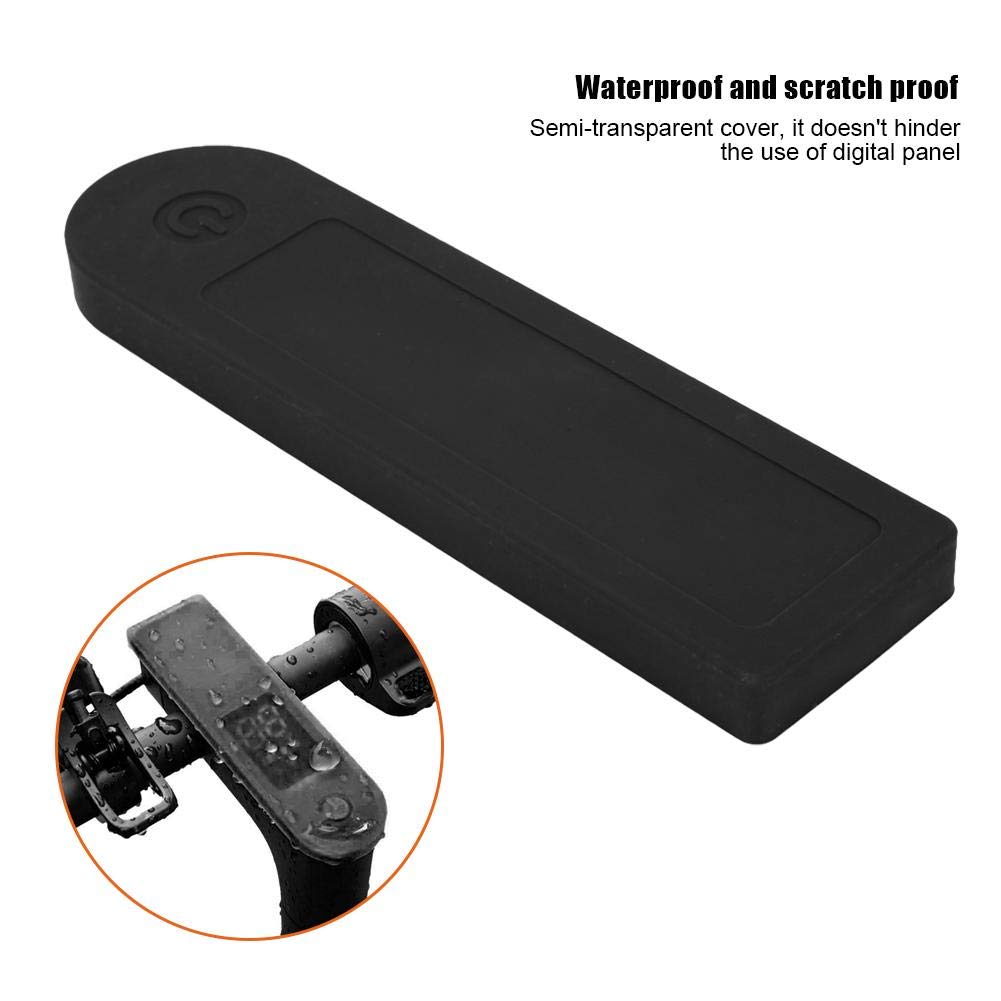 **BNineteenteam Universal Waterproof Silicone Cover Protector for Xiaomi M365 E-Bike - Durable Display Panel Case for Rain & Outdoor Riding Protection**