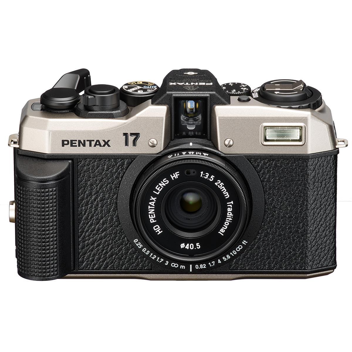 Pentax 17 Film Camera - Vintage Style 35mm Point & Shoot Camera for Travel, Street Photography & Everyday Use