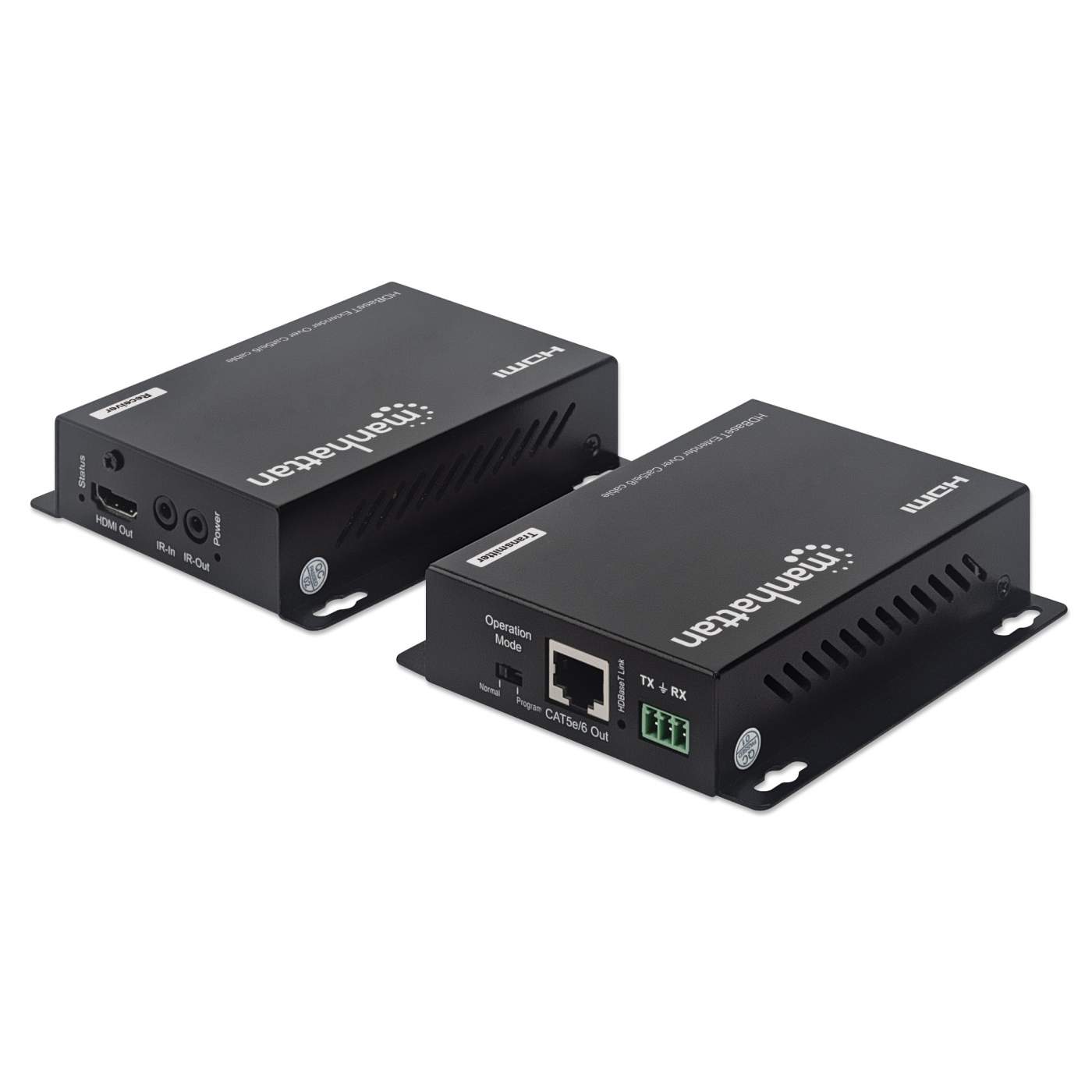 4K HDMI Extender over Ethernet Kit - Ultra HD 1080P/60Hz Video & Audio Transmission - Perfect for Home Theater, Gaming, and Conference Room Setups