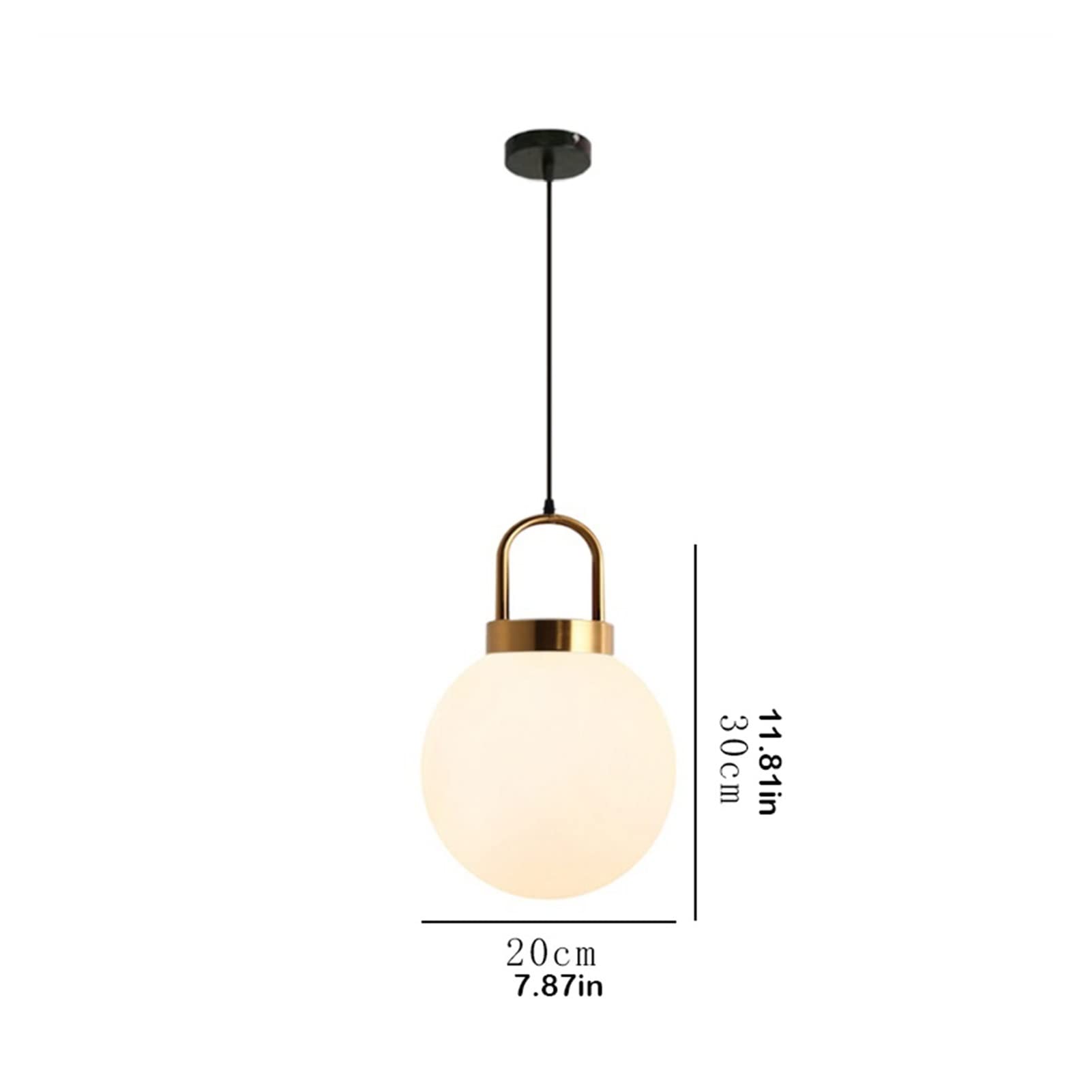 Crystal Chandelier Hanging Lights - Modern Nordic Style Semi-Circular Glass LED Pendant Lamp for Restaurant, Pub, Shop & Home Decor | Elegant Ceiling Lighting for Dining Room, Bedroom, Living Room & Commercial Spaces