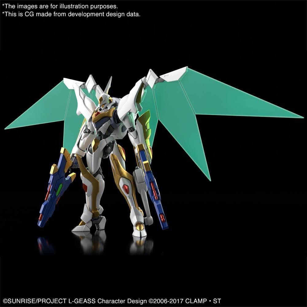 Bandai HG 1/35 Code Geass Z-01Z Lancelot Albion Plastic Model Kit - Anime Action Figure for Collectors & Hobbyists | Perfect for Display, Gifts & Cosplay Props
