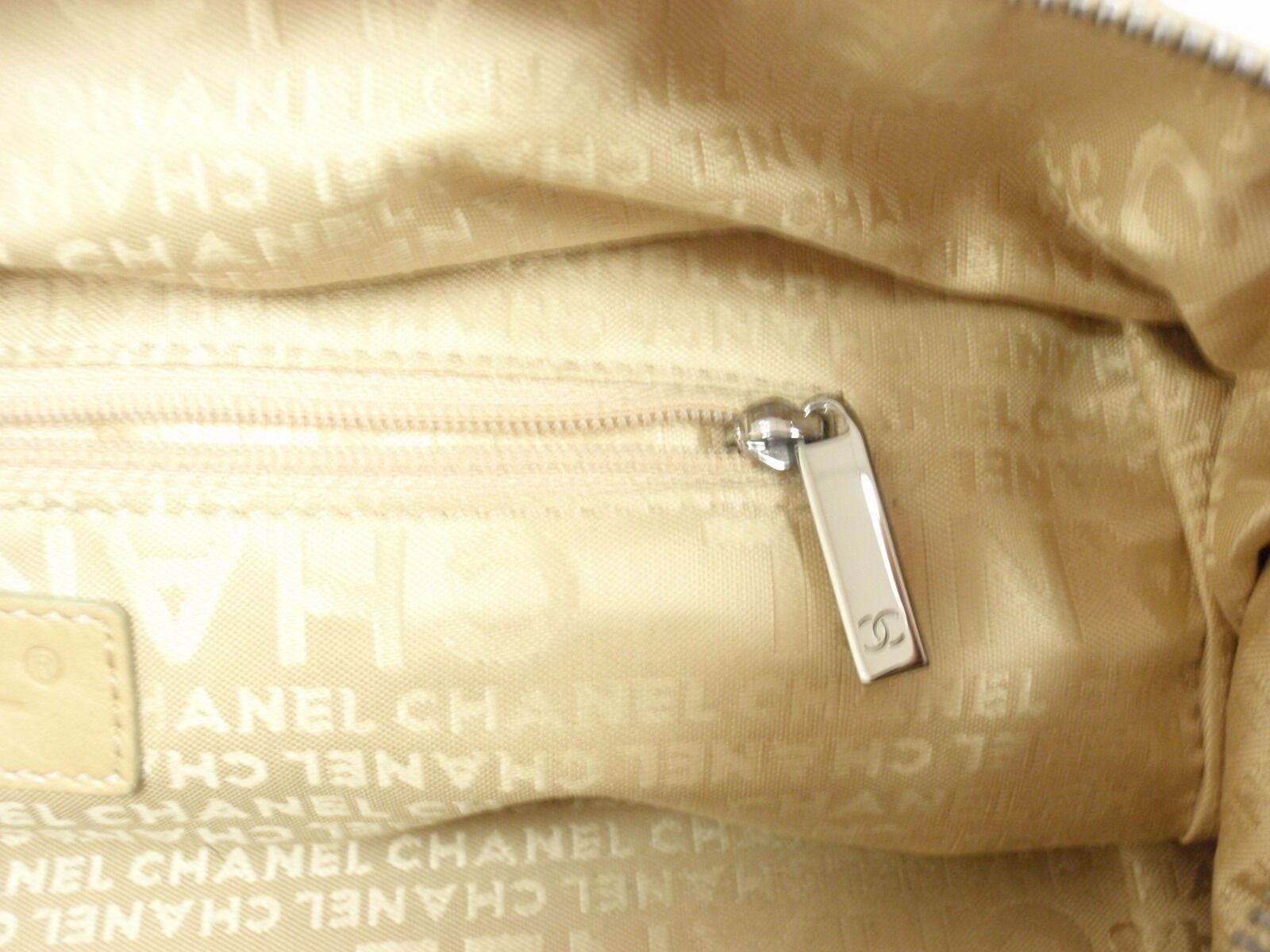 Authentic 2004 Chanel Lax Square Stitch Cafe O'Lait Soft Caviar Leather Handbag - Luxury Vintage Purse for Women, Perfect for Date Night & Special Occasions