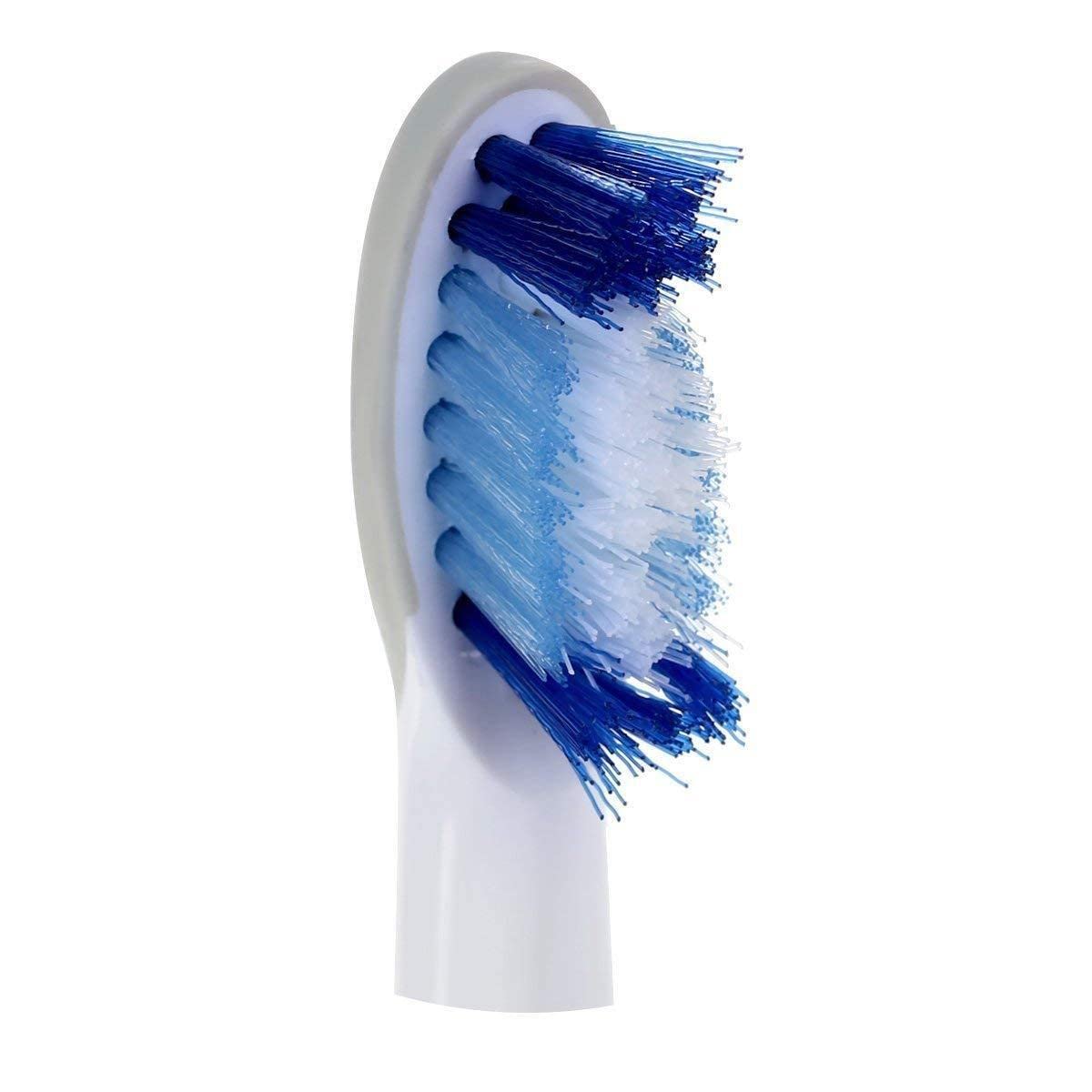 Pulsonic Slim Replacement Toothbrush Heads for Precise Teeth Cleaning - 16 Pack - Compatible with Most Electric Toothbrushes - Ideal for Travel & Daily Oral Care
