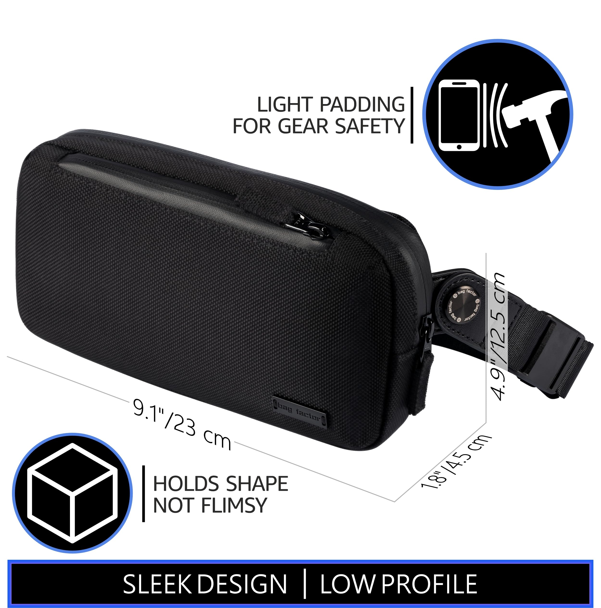 Minimalist Crossbody Sling Bag for Men & Women - Urban Chest Bag for Daily Essentials