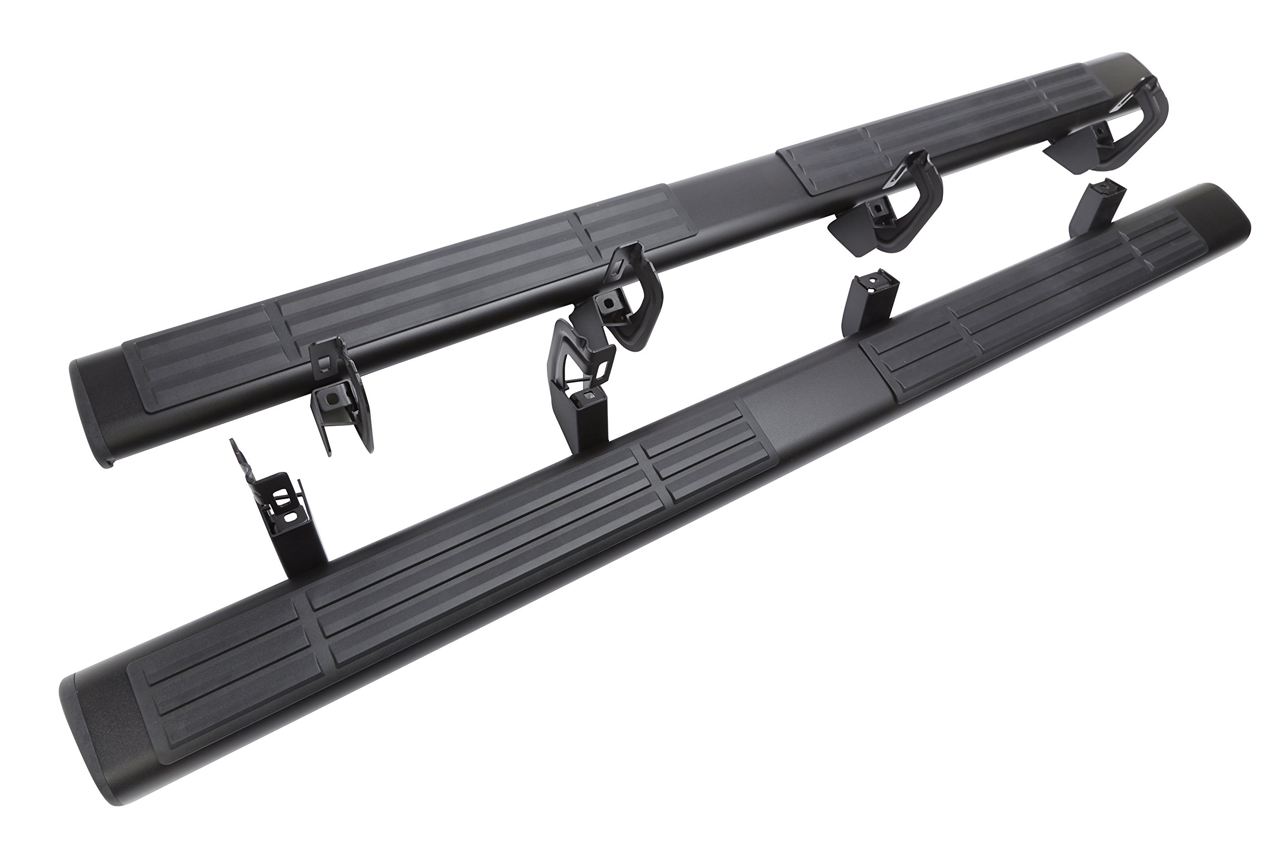 ACDelco Black 6-Inch Oval Assist Steps for GM Crew Cab Diesel - Truck Running Boards