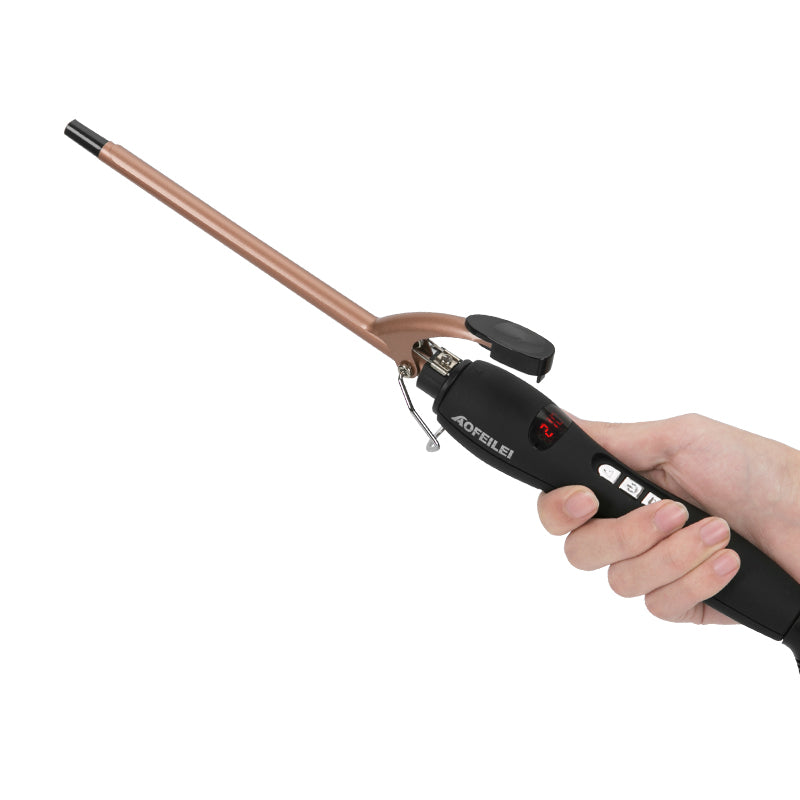Anti-Slip Wet & Dry Hair Curling Wand for Salon-Quality Curls at Home - Perfect for Styling, Travel, and Everyday Use