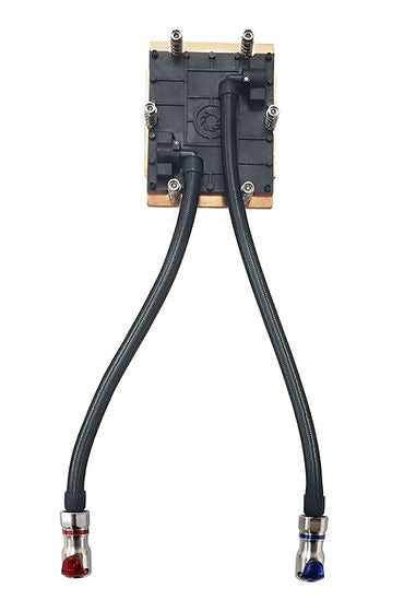Dynatron SP5 CF Quick Disconnect Cold Plate - High Performance CPU Cooling Solution for PC Builds & Overclocking