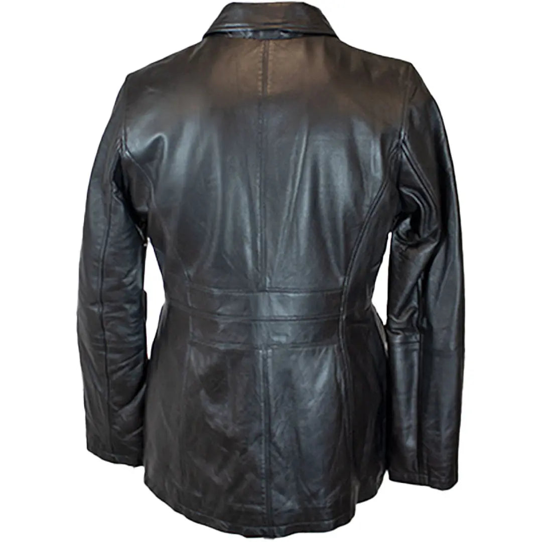 BOL Women's Princess Cut Leather Jacket - Stylish Faux Leather Motorcycle Jacket for Women, Fashionable Outerwear for Fall & Winter - Perfect for Casual Outfits, Night Out, and Biker Chic Looks