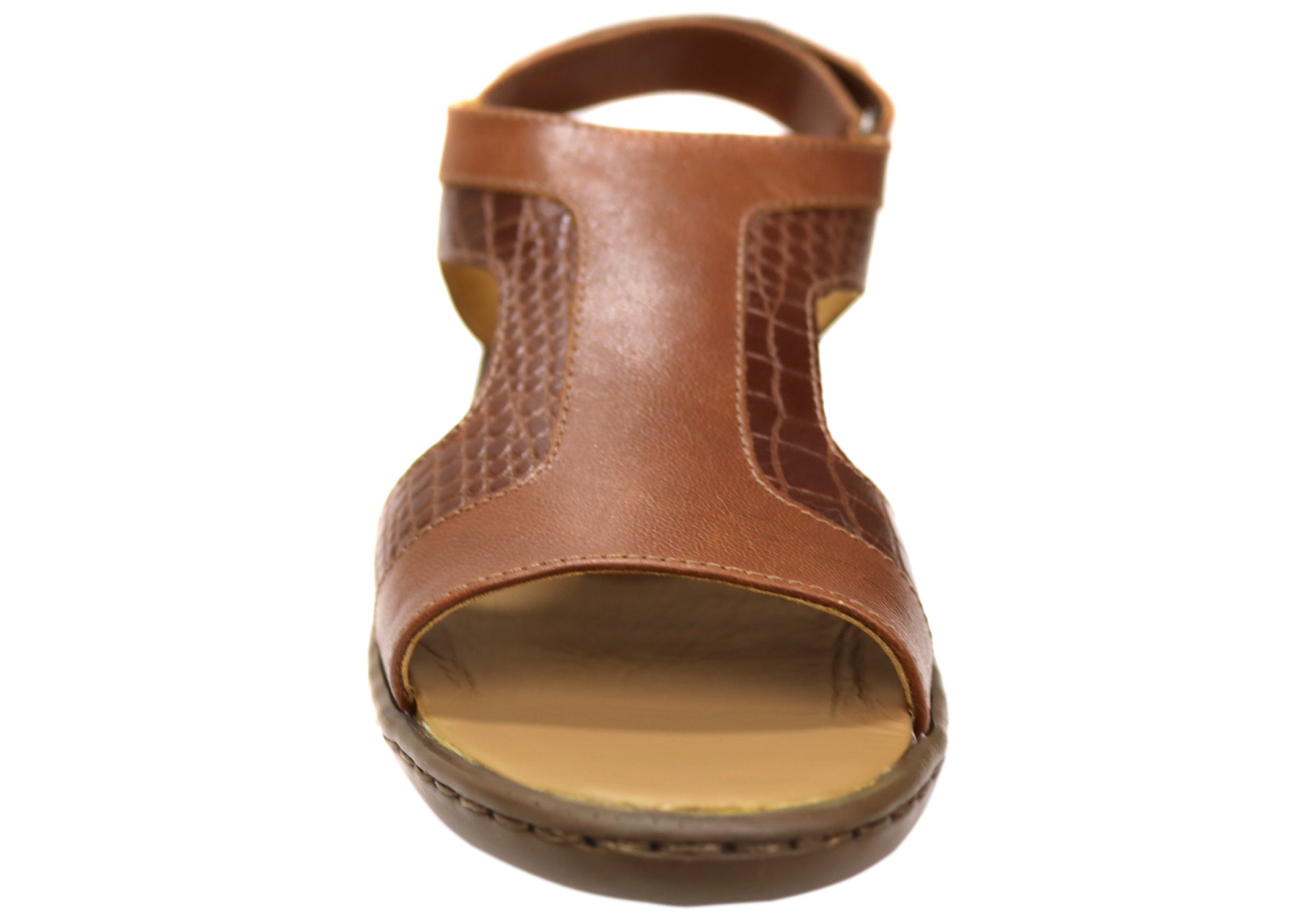 Opananken Dallas Women's Comfortable Brazilian Leather Sandals - Stylish & Supportive Summer Sandals for Walking, Travel & Beach Vacations