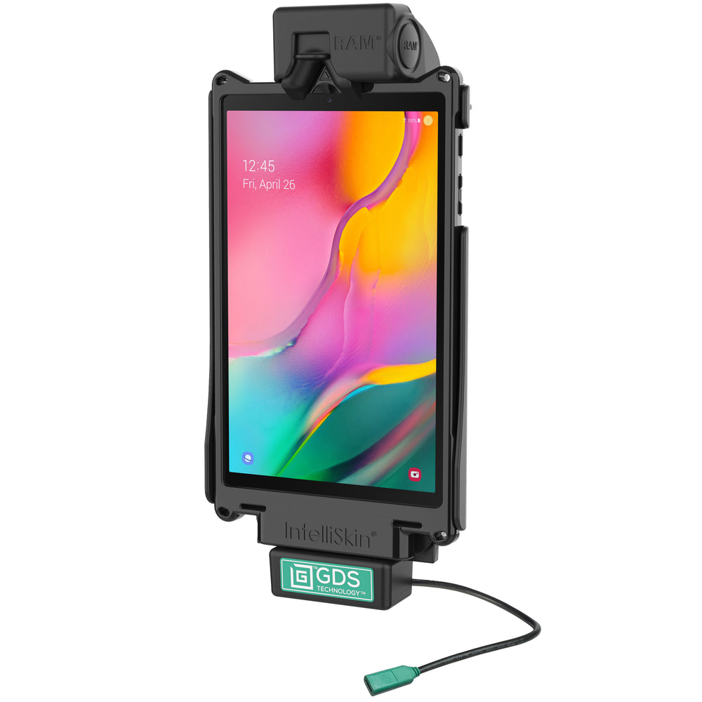 GDS® Tough Dock™ USB C 3.1 Charging Station for Samsung Galaxy Tab A 10.1 SM-T510 (2019) - Durable Charging Stand with Fast Charging - Perfect for Home, Office & Car Use (RAM GDS DOCK SAM65CU)